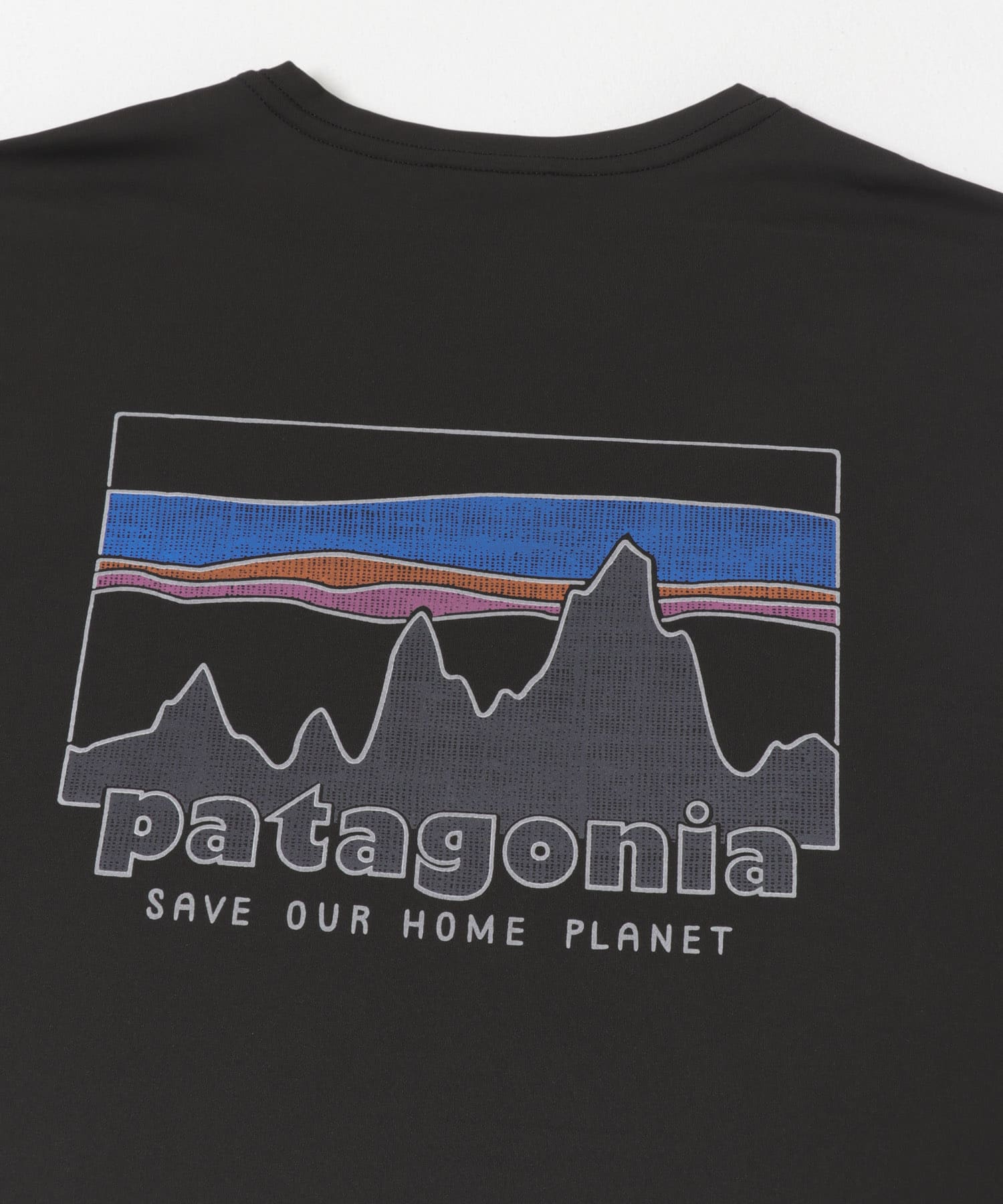 patagonia　CAPCOOLDAILY SH 73SKYLINE BLK S