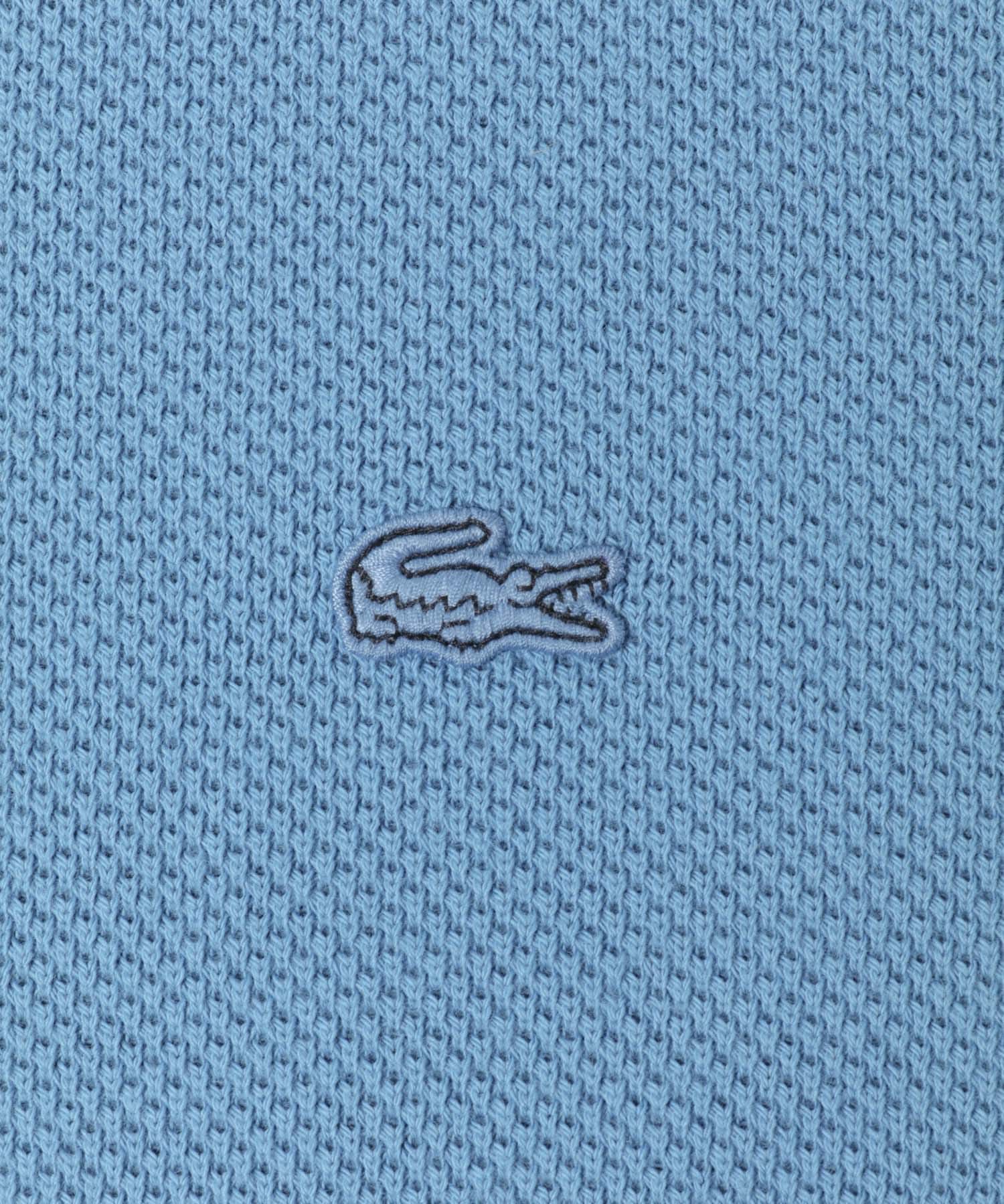 別注』LACOSTE×DOORS THICK PIQUE ROUND SHORT-SLEEVE(3 ABYSS BLUE