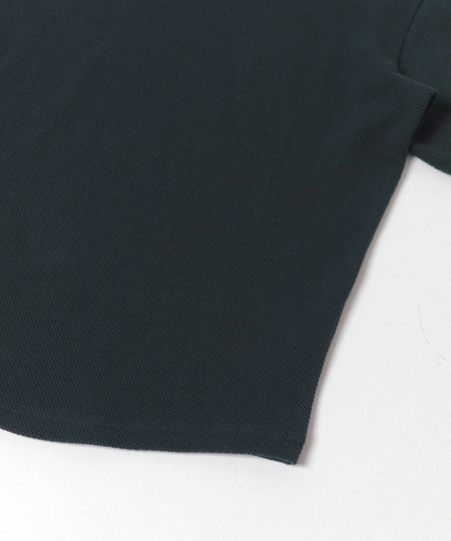 『別注』LACOSTE×DOORS　THICK PIQUE ROUND SHORT-SLEEVE BLACK BIRD 3