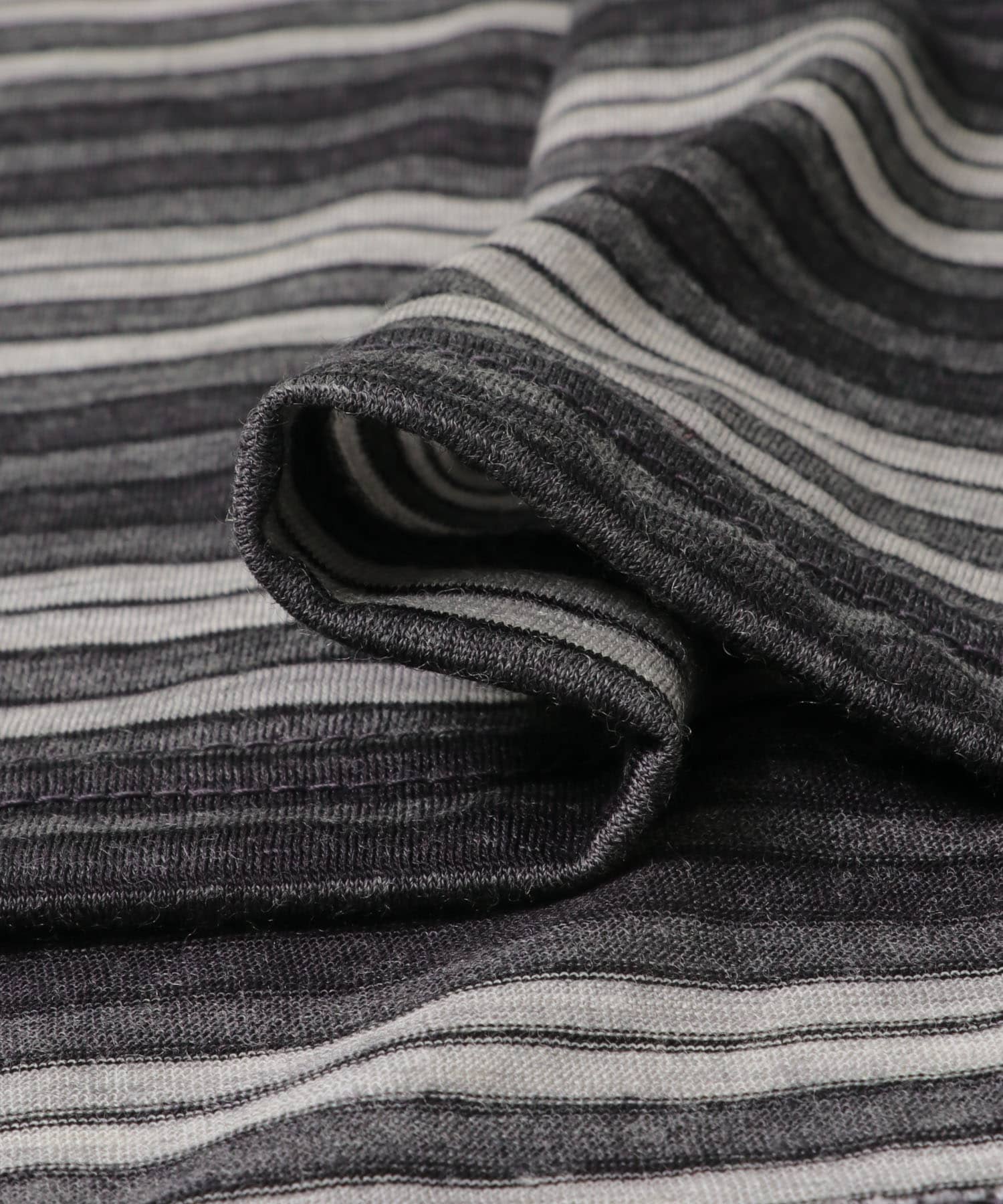 marka　CREW NECK BORDER T-SHIRTS GRY BORDER 1