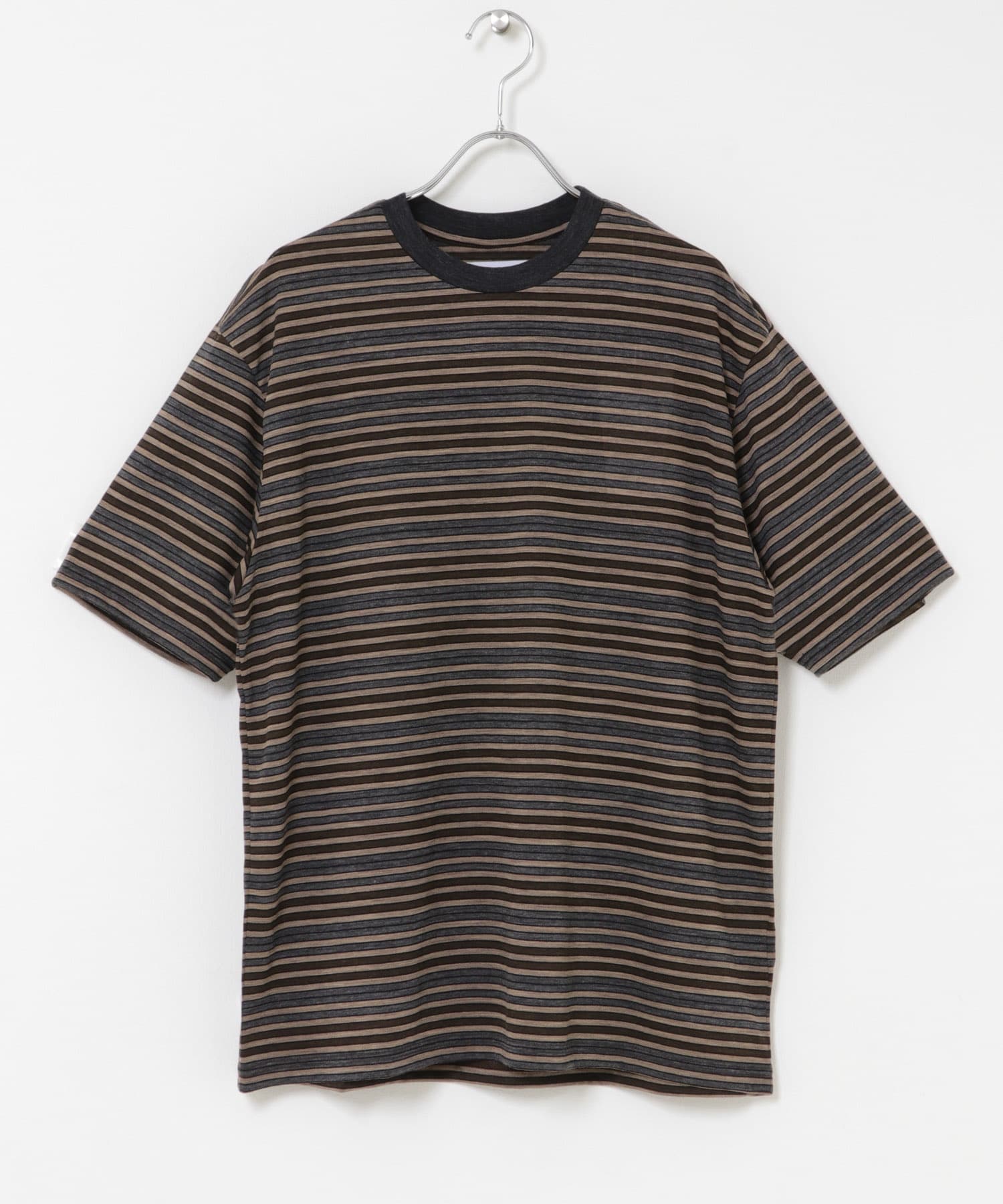 marka　CREW NECK BORDER T-SHIRTS BGE BORDER 1