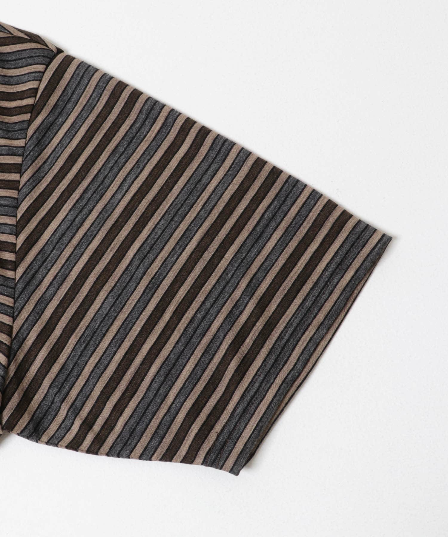 marka　CREW NECK BORDER T-SHIRTS BGE BORDER 1