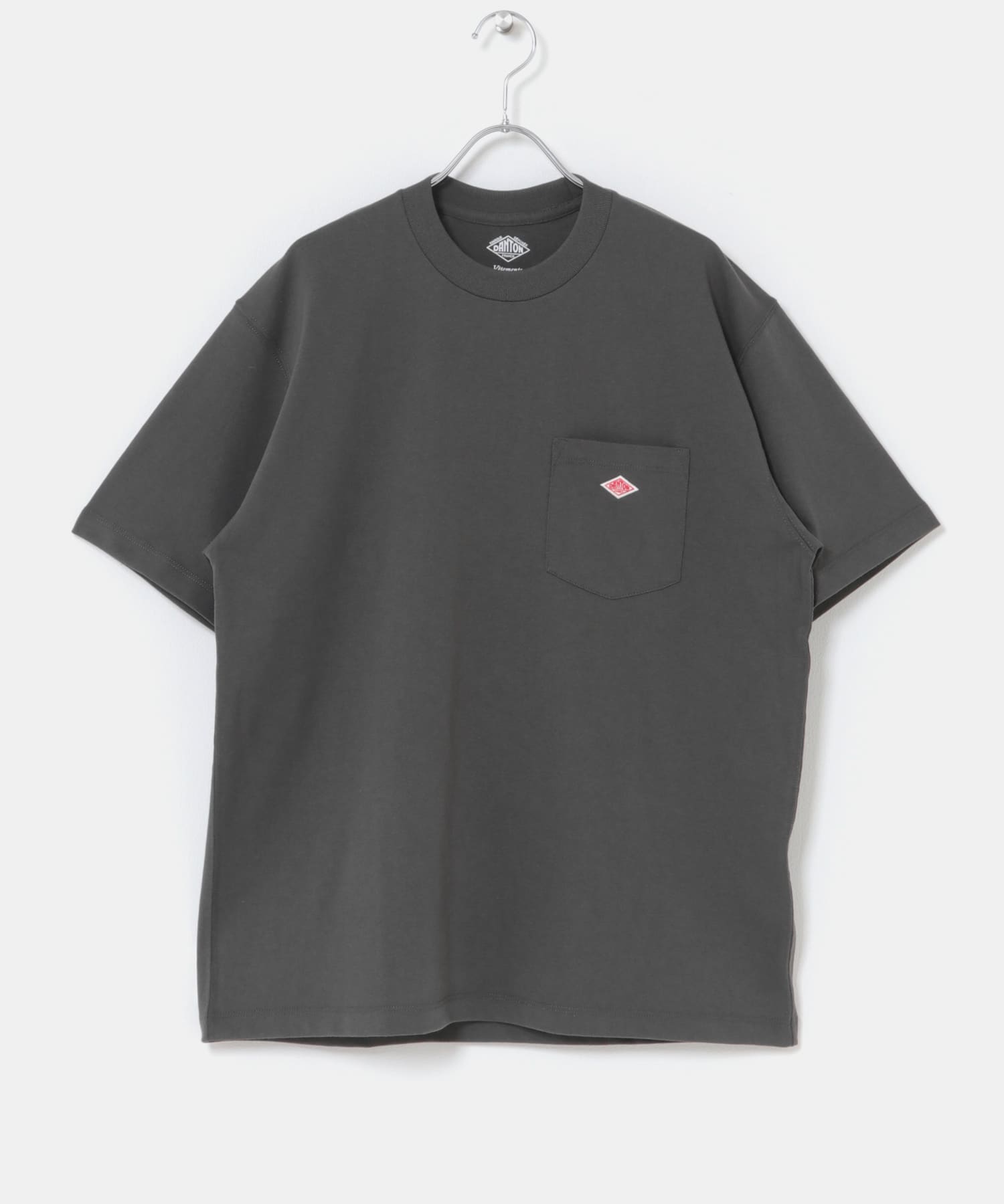 DANTON　POCKET T-SHIRTS COAL GREY M