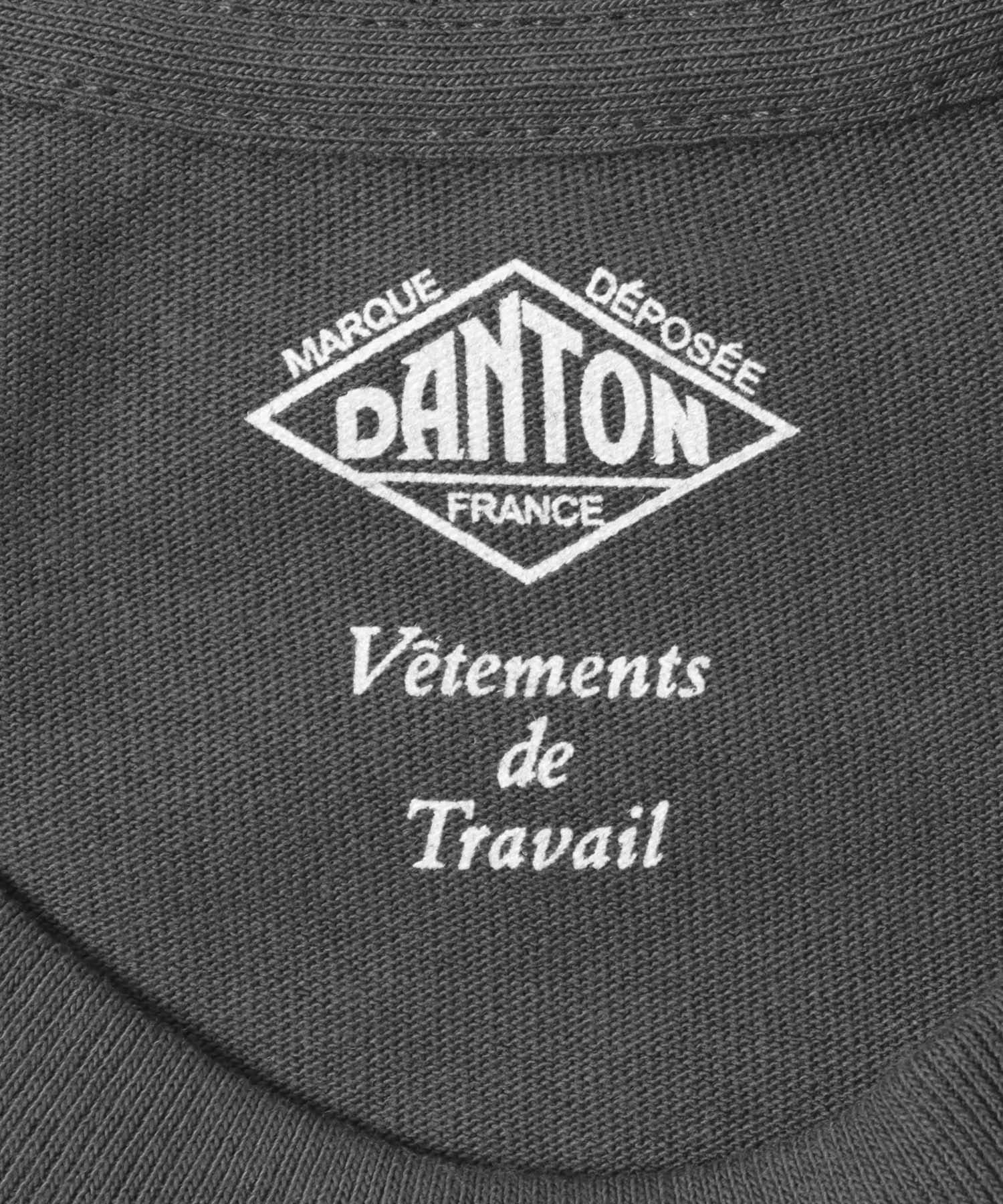 DANTON　POCKET T-SHIRTS COAL GREY M