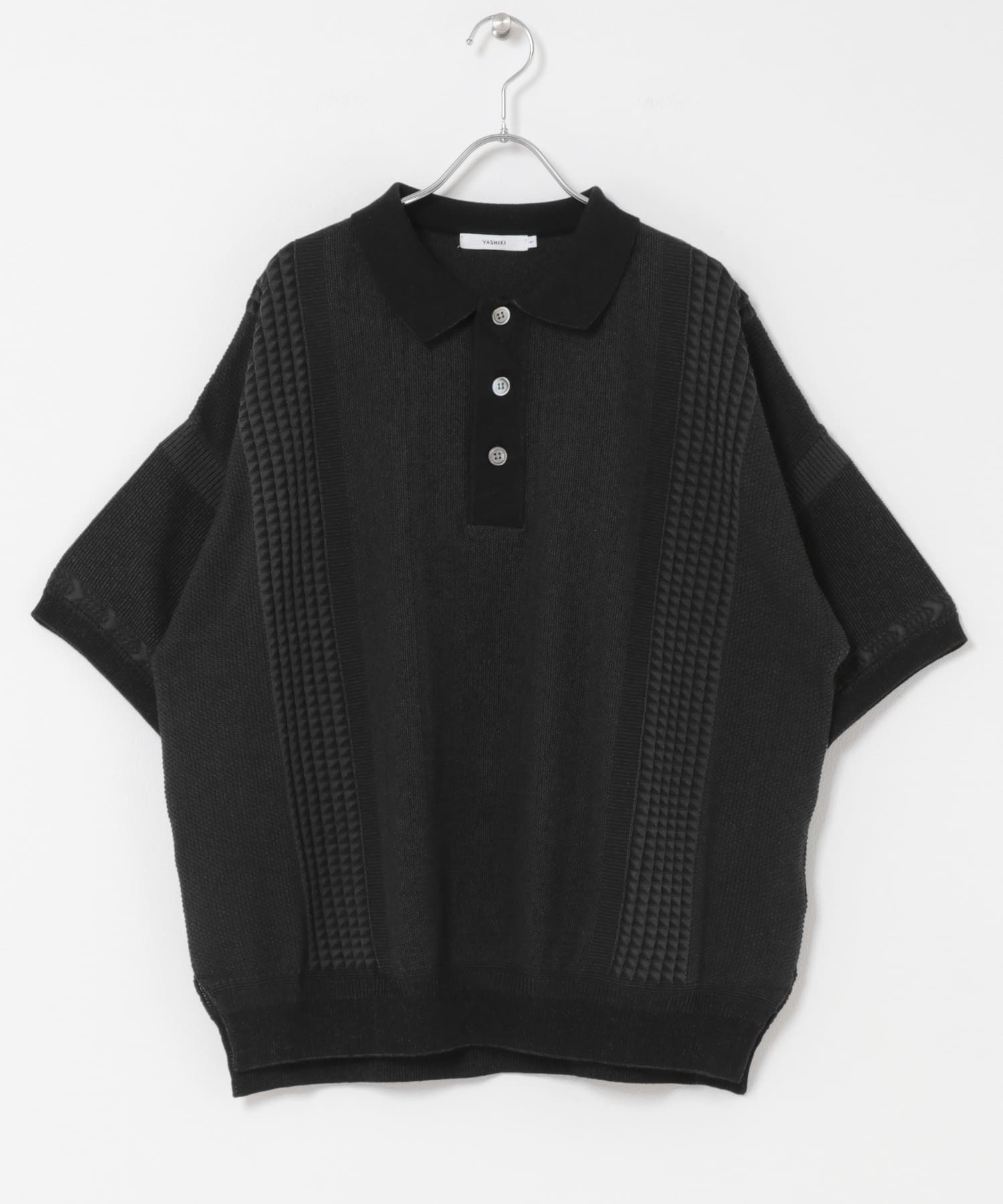 YASHIKI　AOTSUYU KNIT POLO