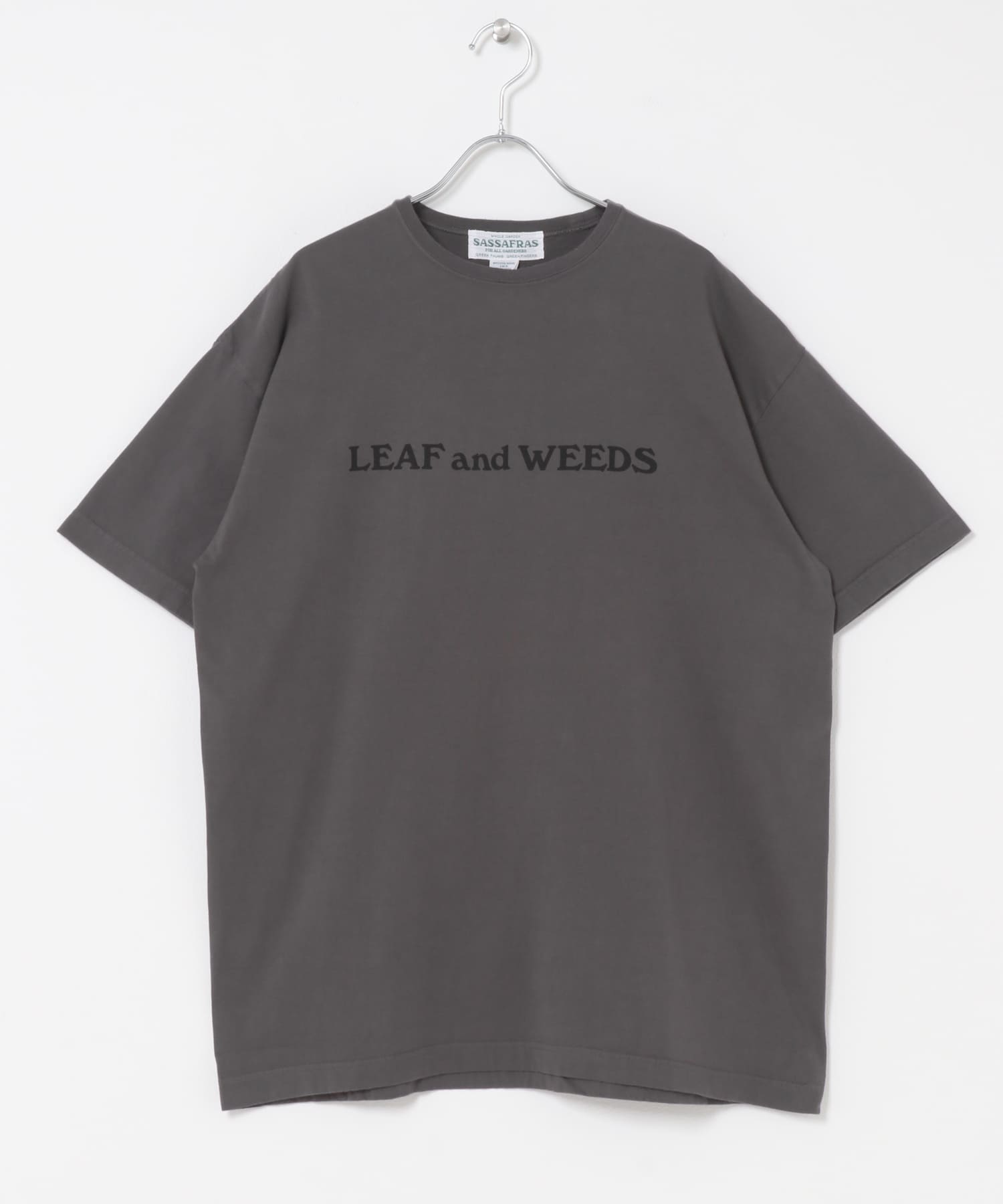 SASSAFRAS　LEAF AND WEEDS T 1/2 CHARCOAL M