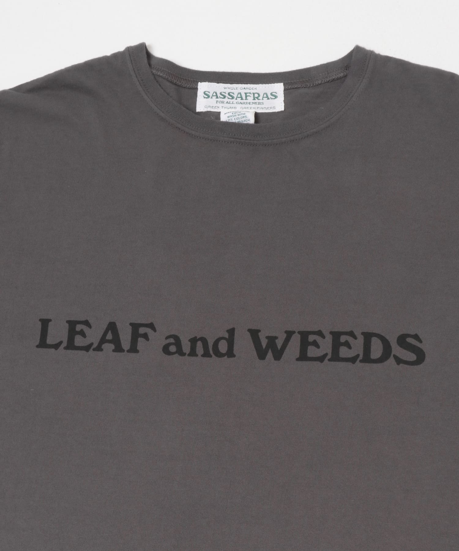 SASSAFRAS　LEAF AND WEEDS T 1/2 CHARCOAL M