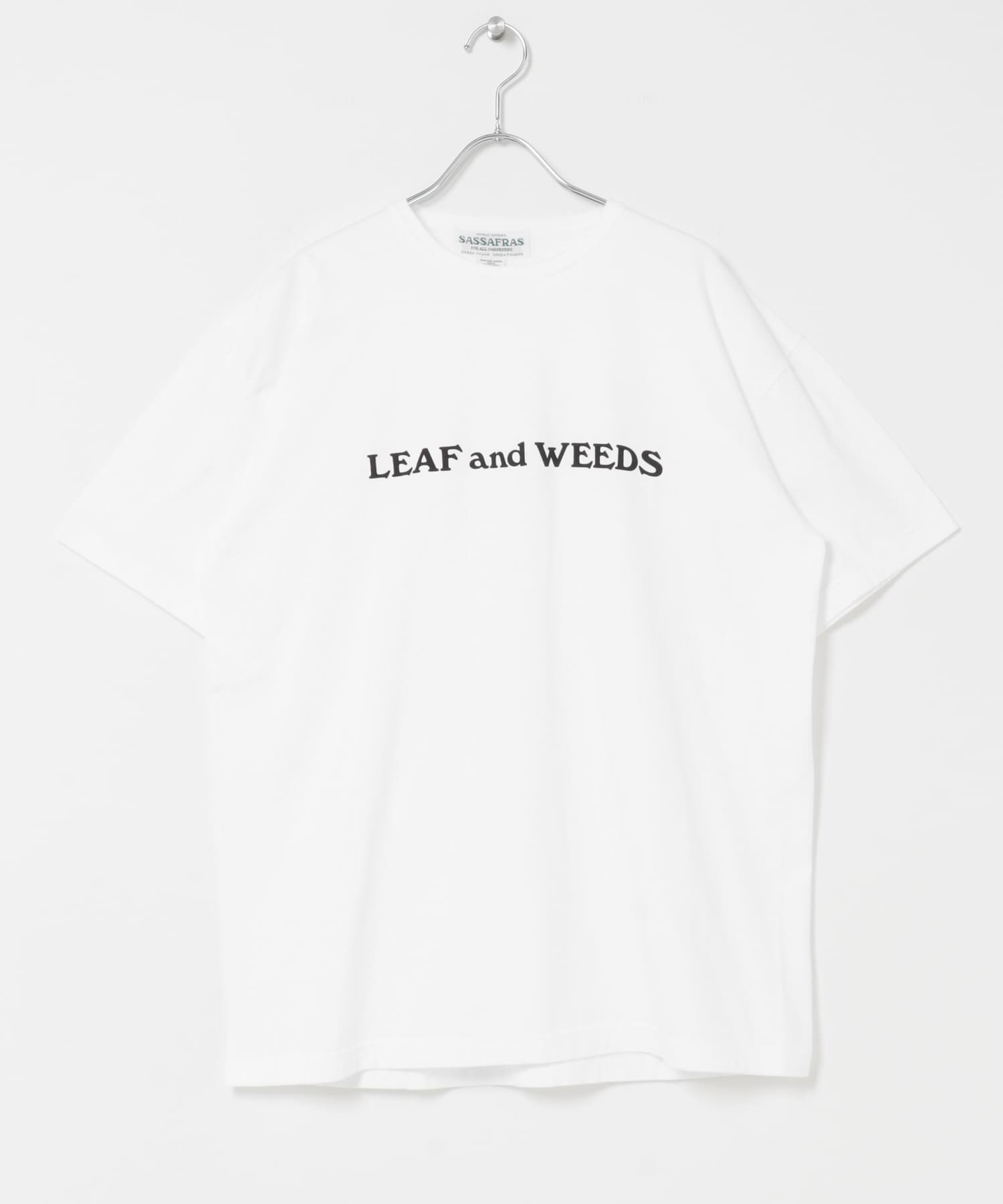 SASSAFRAS　LEAF AND WEEDS T 1/2 WHITE M