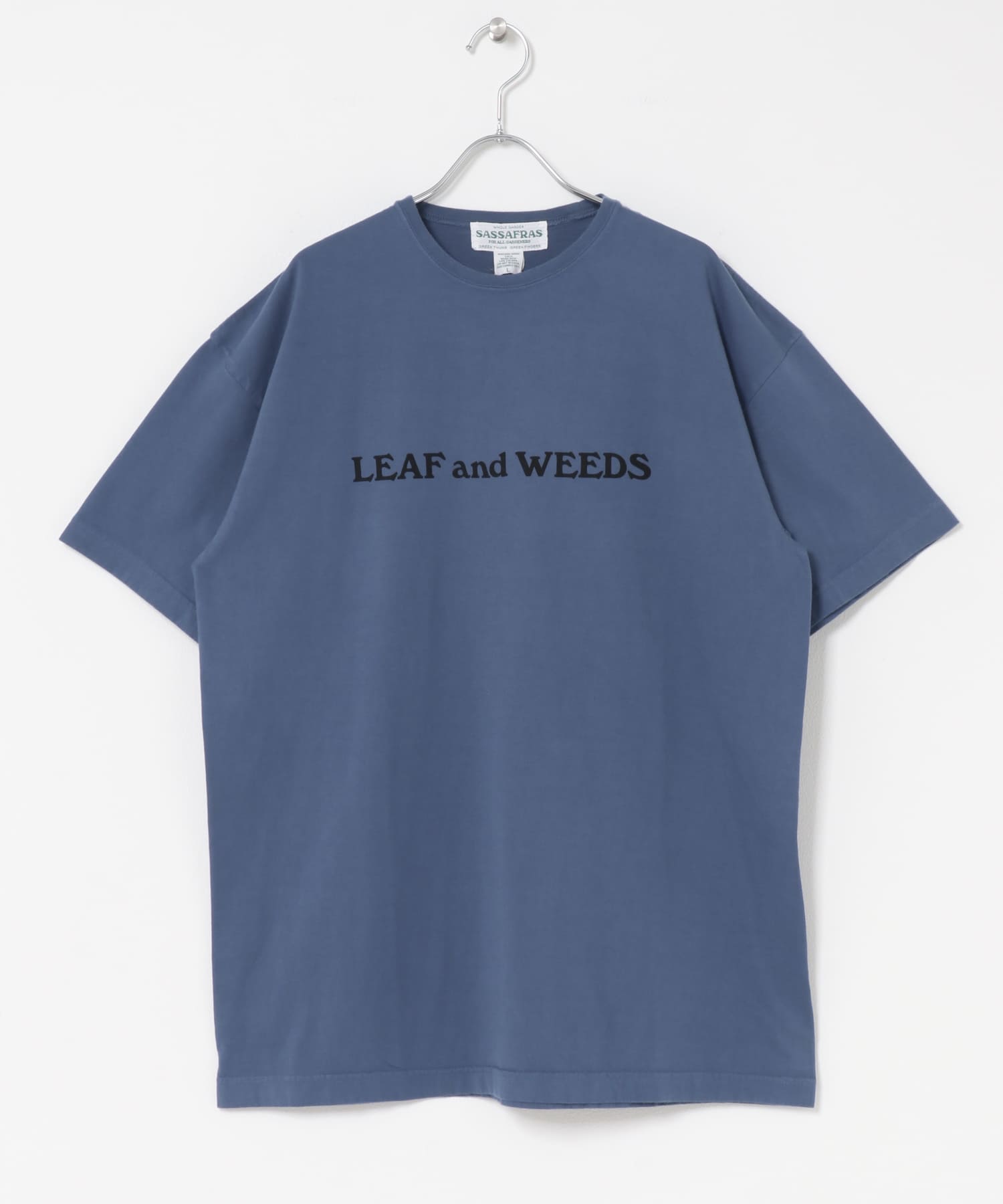 SASSAFRAS　LEAF AND WEEDS T 1/2 BLUE M