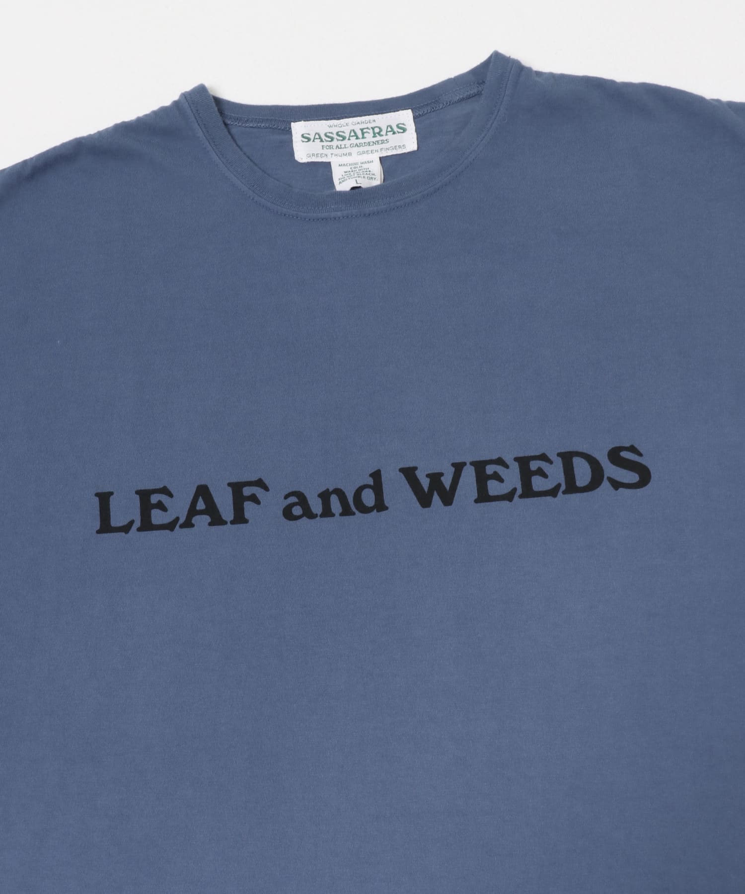SASSAFRAS　LEAF AND WEEDS T 1/2 BLUE M