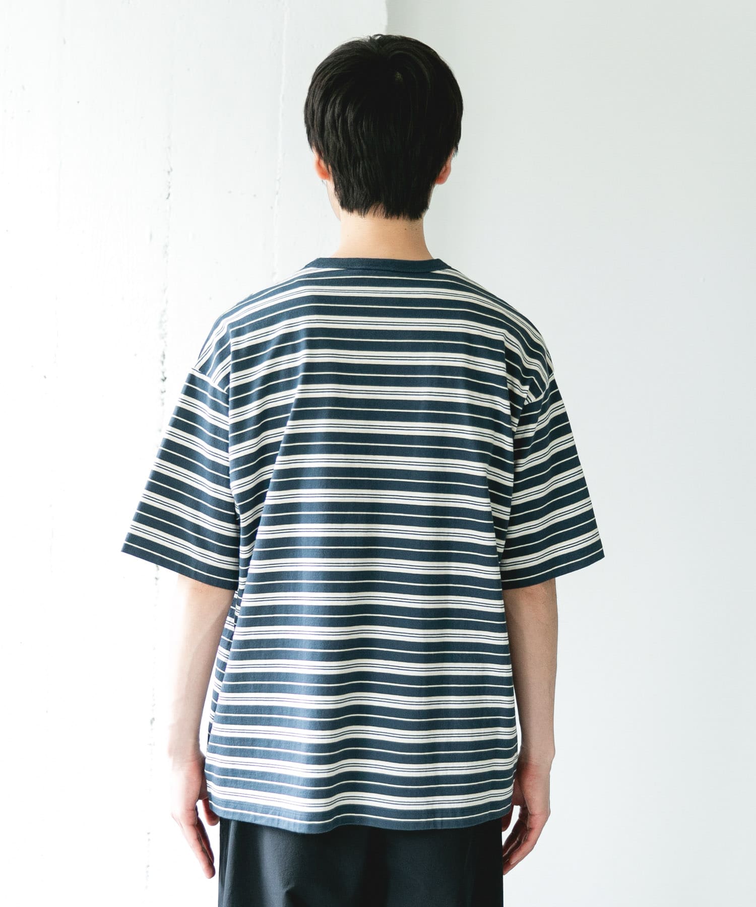 別注』CHAMPION×DOORS BORDER T-SHIRTS(M BEIGE): トップス｜URBAN