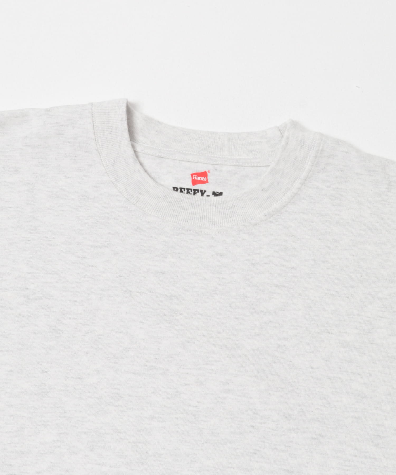 『別注』HANES×DOORS　BEEFY-T DOORS FIT SHORT-SLEEVE アッシュグレー M