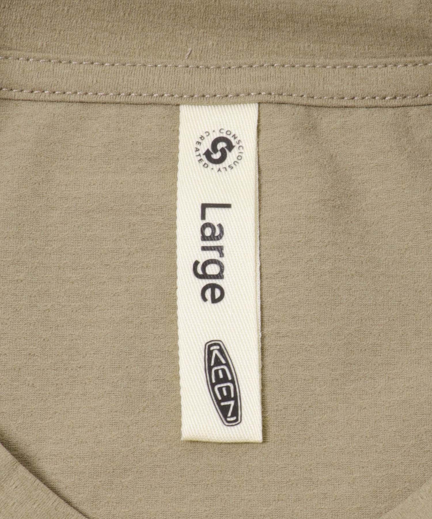 『別注』KEEN×DOORS　DRY TECH LOGO T-SHIRTS TIMBER M