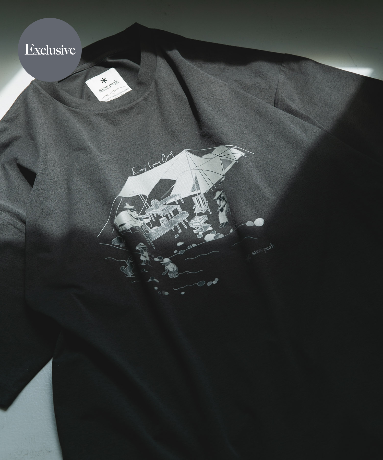 『別注』Snow Peak Apparel×DOORS　WA/AC FAMILY CAMP T-SHIRTS