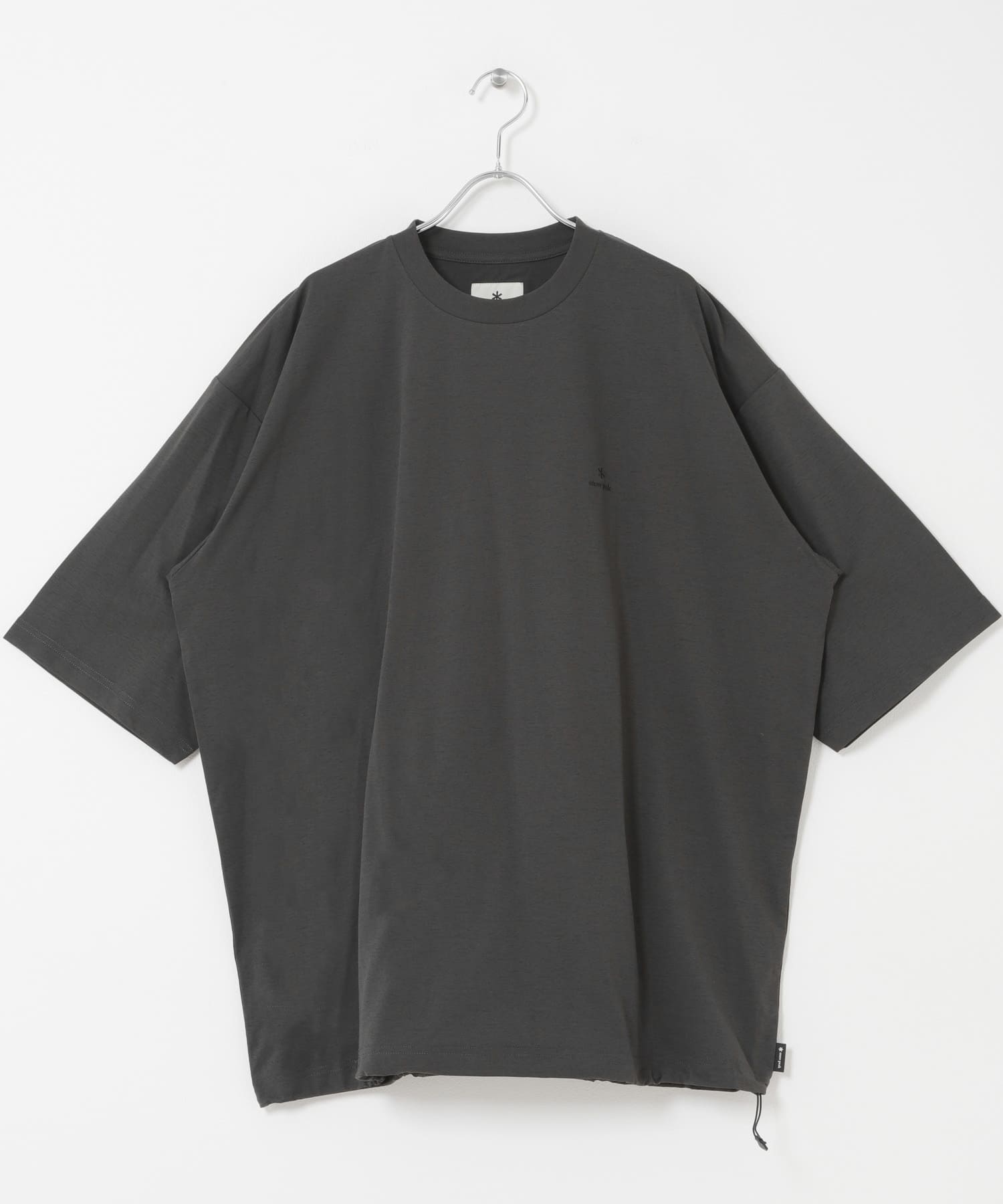 『別注』Snow Peak Apparel×DOORS　WA/AC DRAWSTRING T-SHIRTS CHARCOAL M