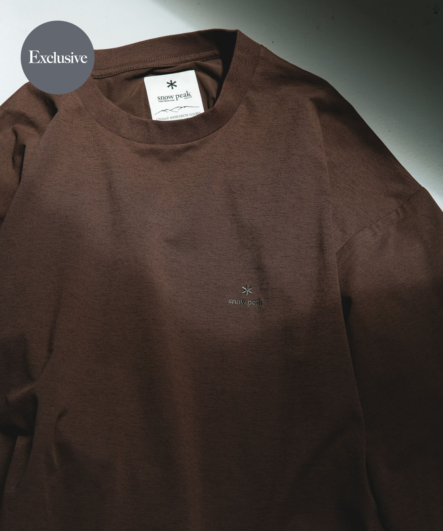 『別注』Snow Peak Apparel×DOORS　WA/AC DRAWSTRING T-SHIRTS