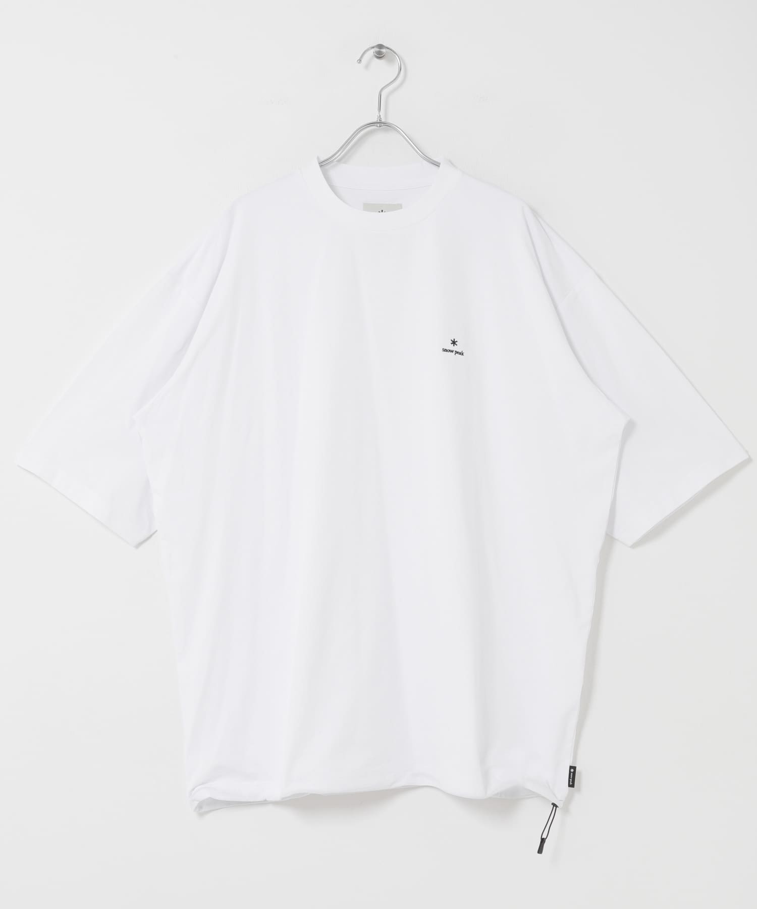 『別注』Snow Peak Apparel×DOORS　WA/AC DRAWSTRING T-SHIRTS WHITE M