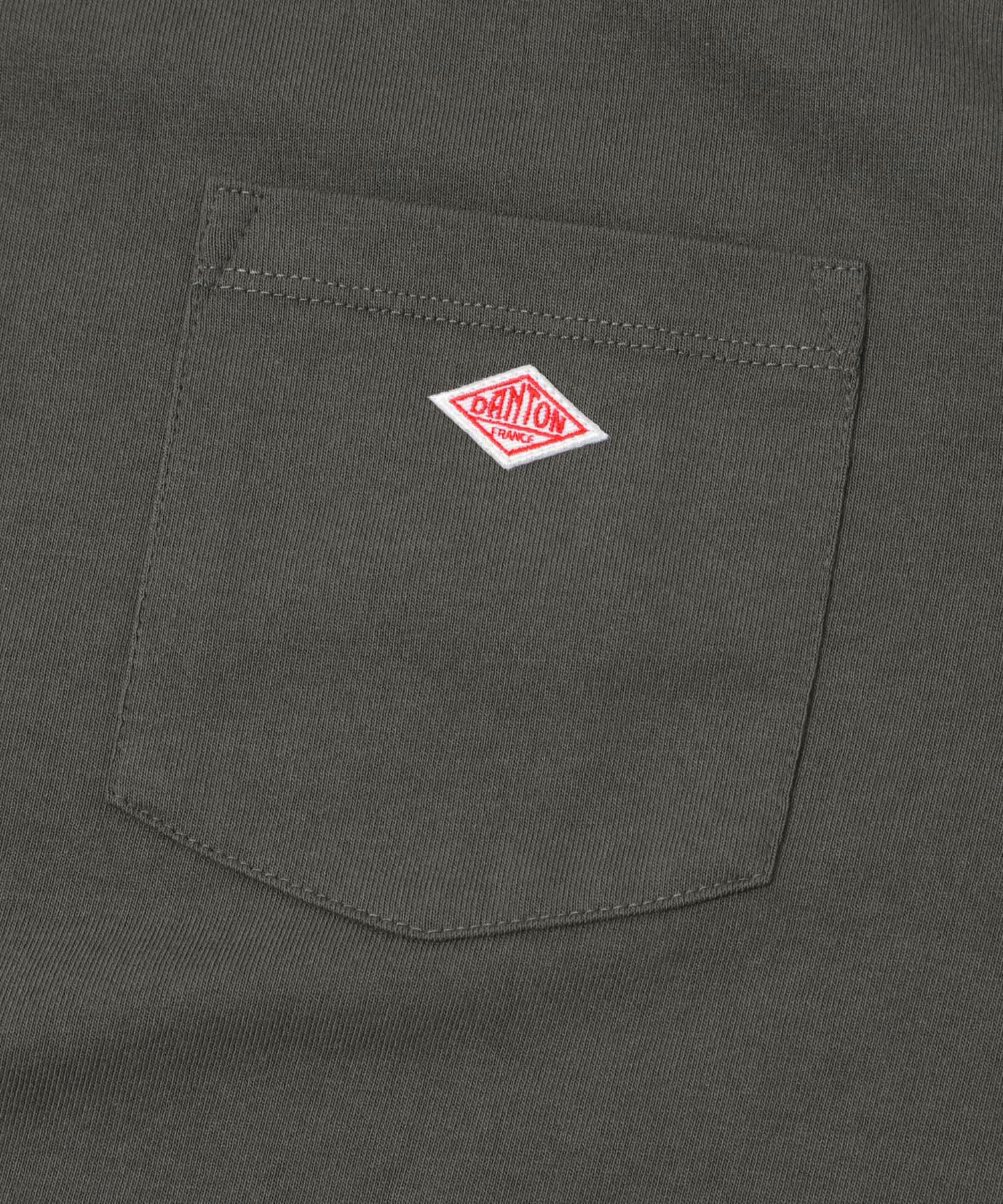 DANTON　POCKET T-SHIRTS COAL GREY M