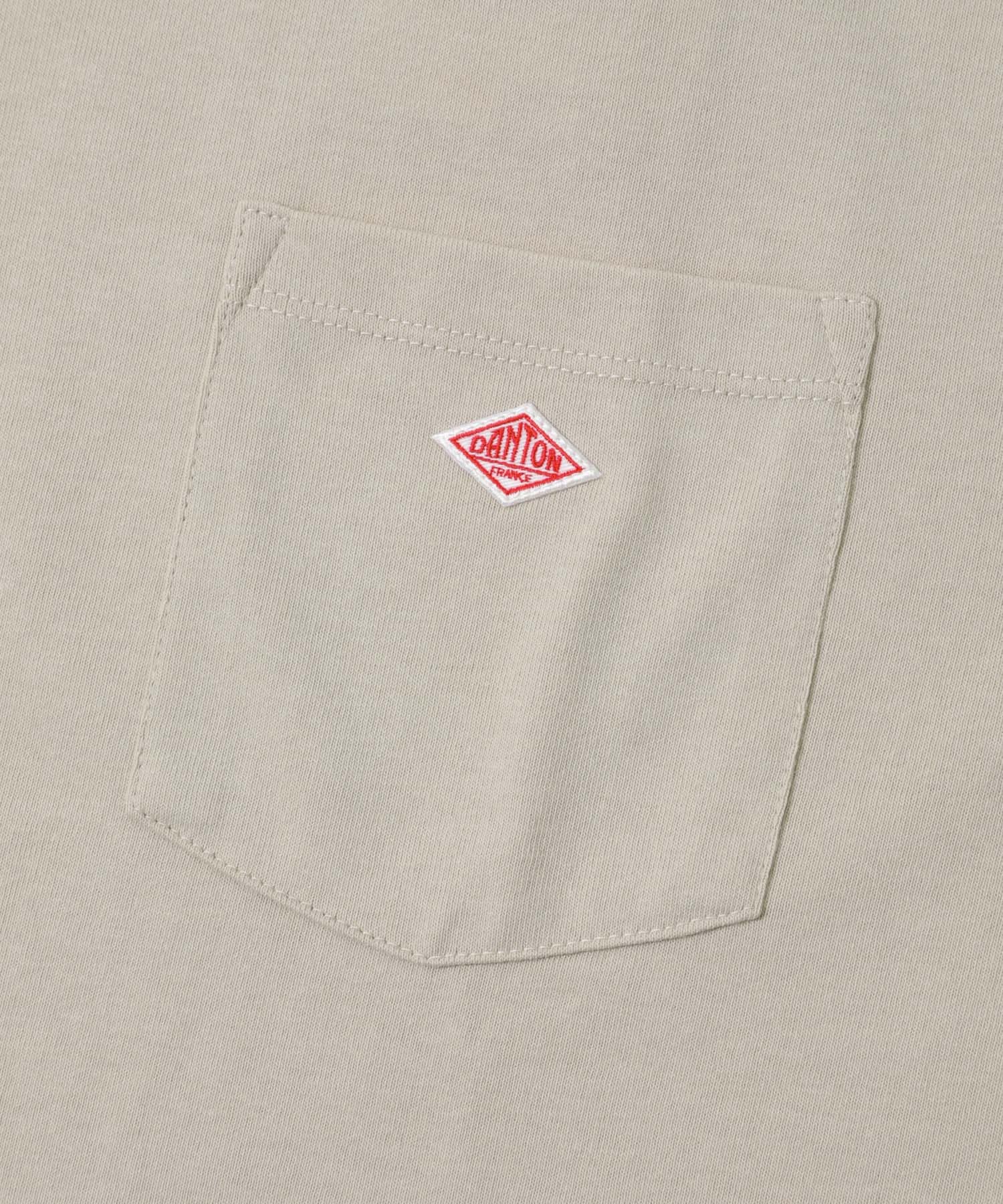 DANTON　POCKET T-SHIRTS GREIGE M