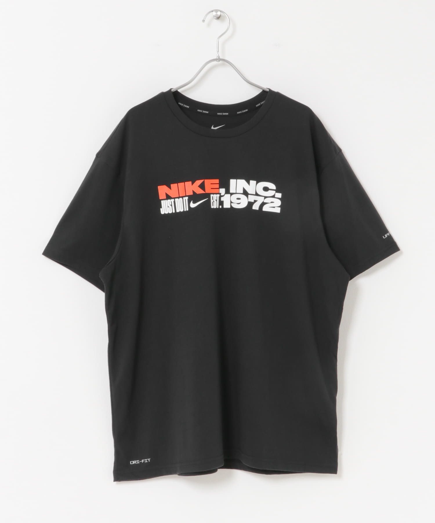 NIKE SWIM ナイキインクハンソデハイドロガード(L ホワイト): トップス