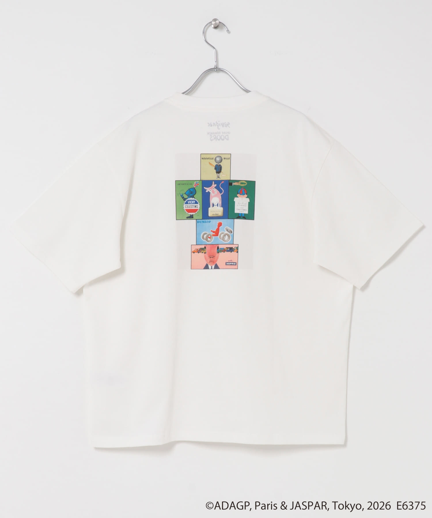 別注』Savignac×DOORS プリントTシャツ(M WHITE1): トップス｜URBAN