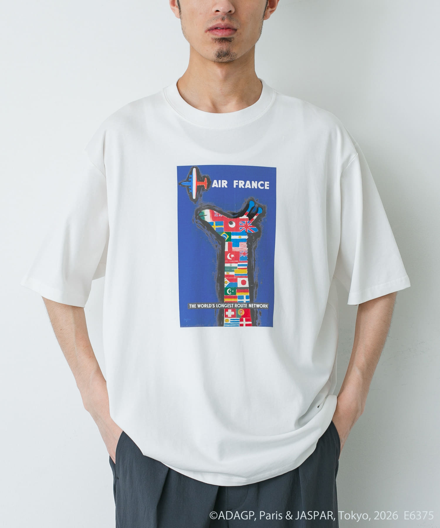 身長：180cm サイズ：L