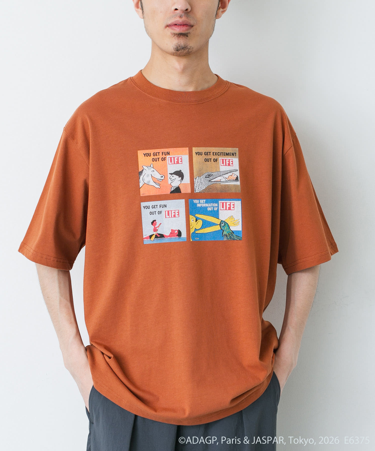 身長：180cm サイズ：L