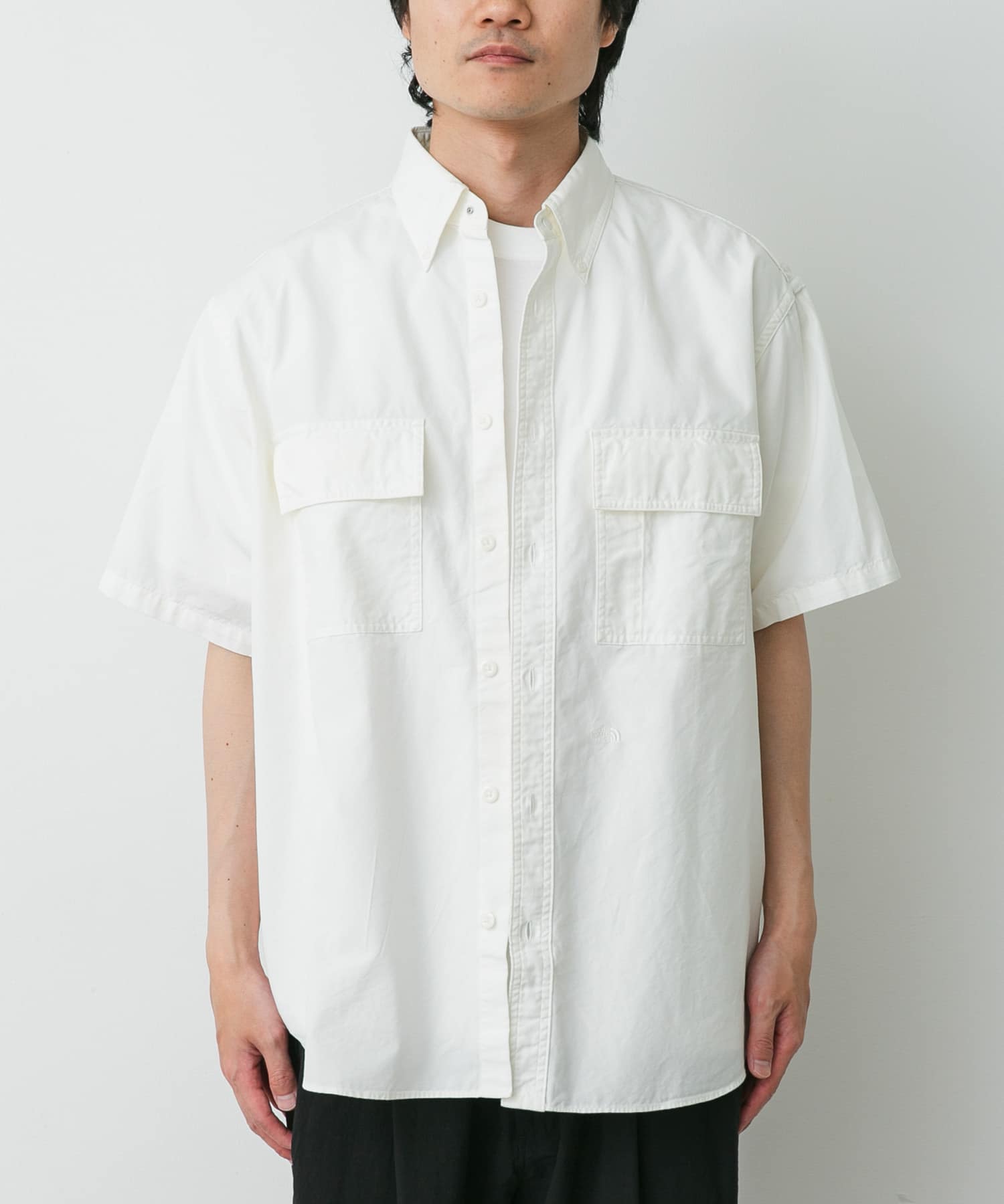 THE NORTH FACE PURPLE LABEL　BUTTONDOWN FIELD SHORT-SLEEVE SHIRTS