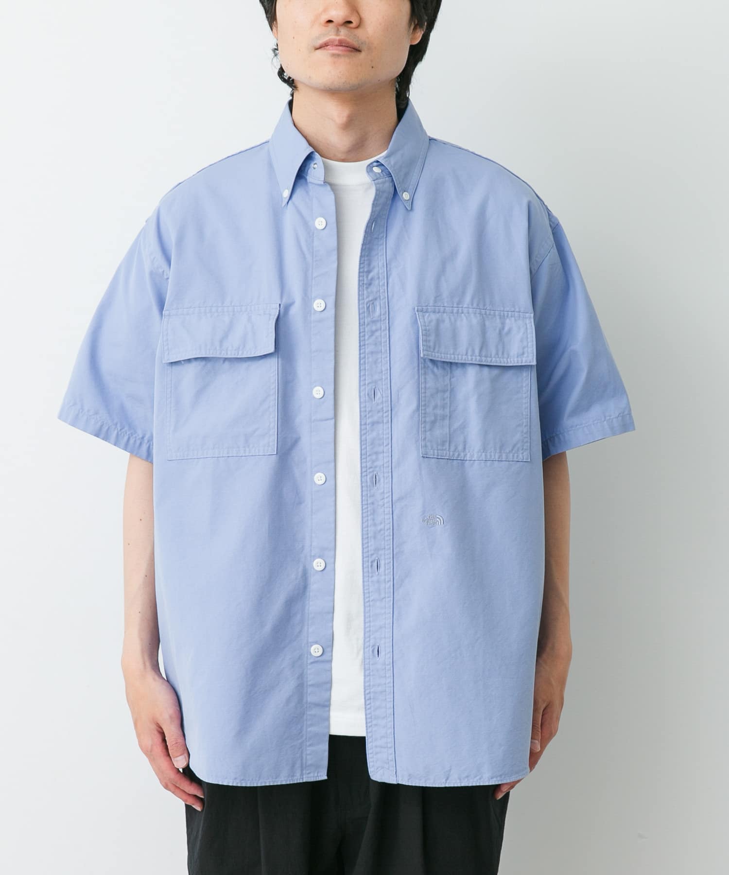THE NORTH FACE PURPLE LABEL　BUTTONDOWN FIELD SHORT-SLEEVE SHIRTS