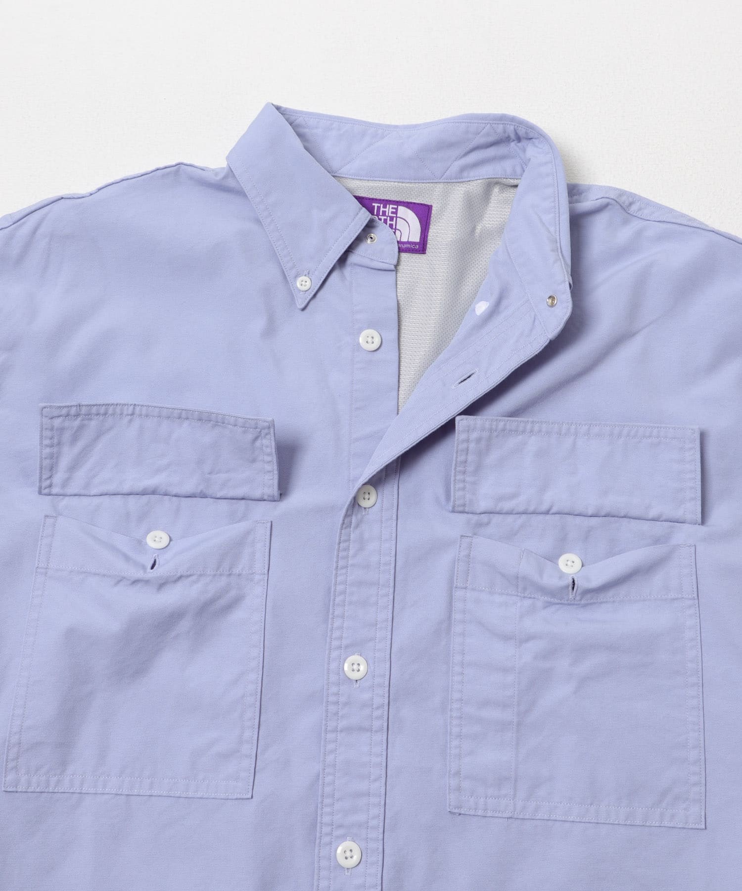 THE NORTH FACE PURPLE LABEL　BUTTONDOWN FIELD SHORT-SLEEVE SHIRTS SAX(SX) M