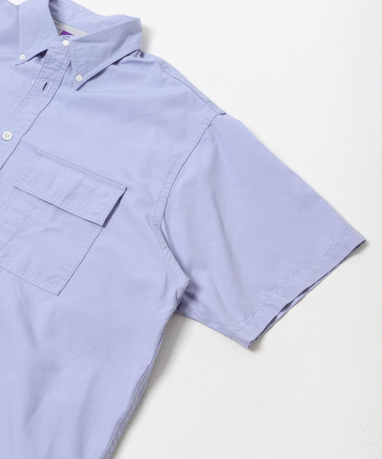 THE NORTH FACE PURPLE LABEL　BUTTONDOWN FIELD SHORT-SLEEVE SHIRTS SAX(SX) M