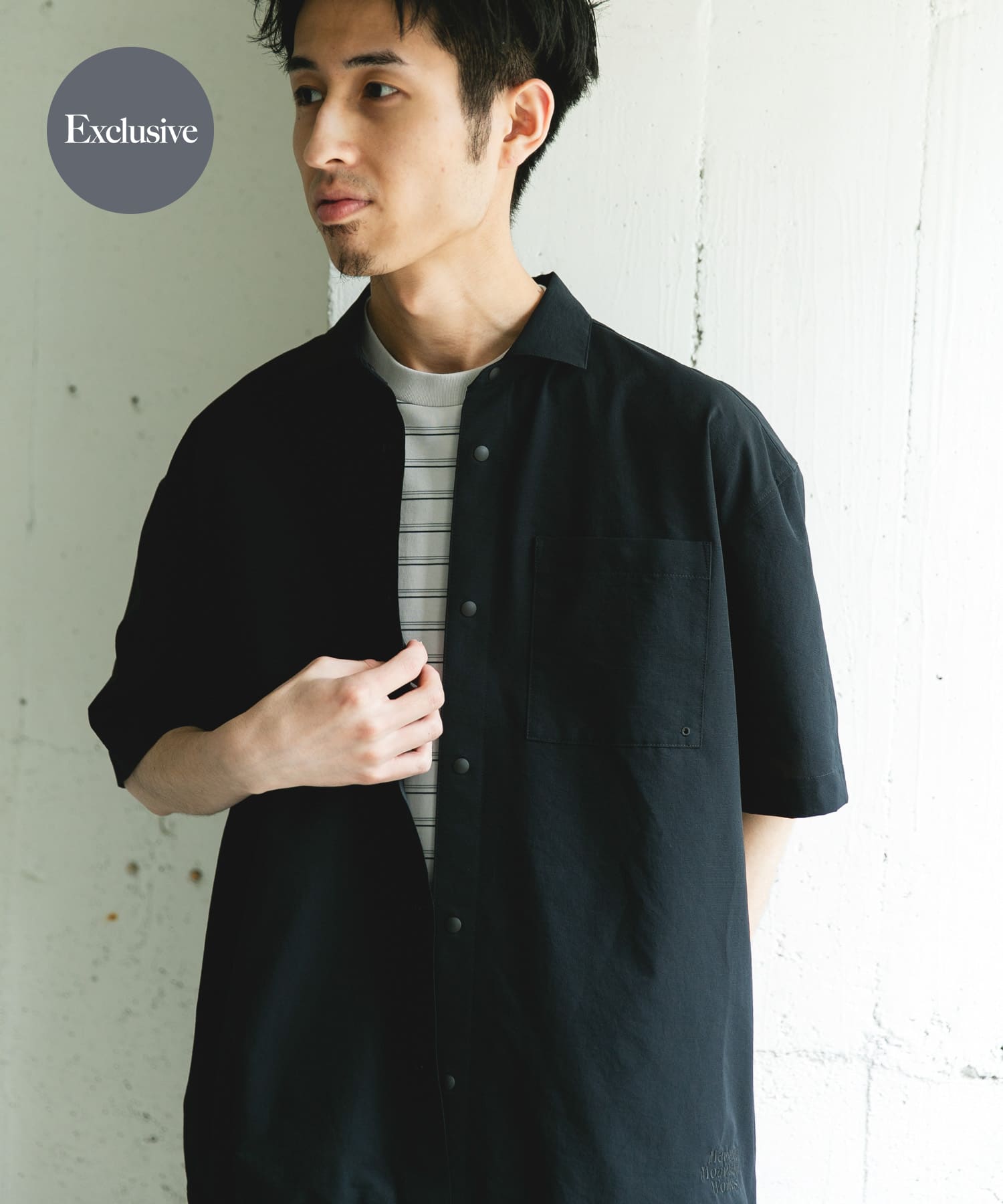 『別注』Marmot×DOORS　DOT AIR SHORT-SLEEVE SHIRTS