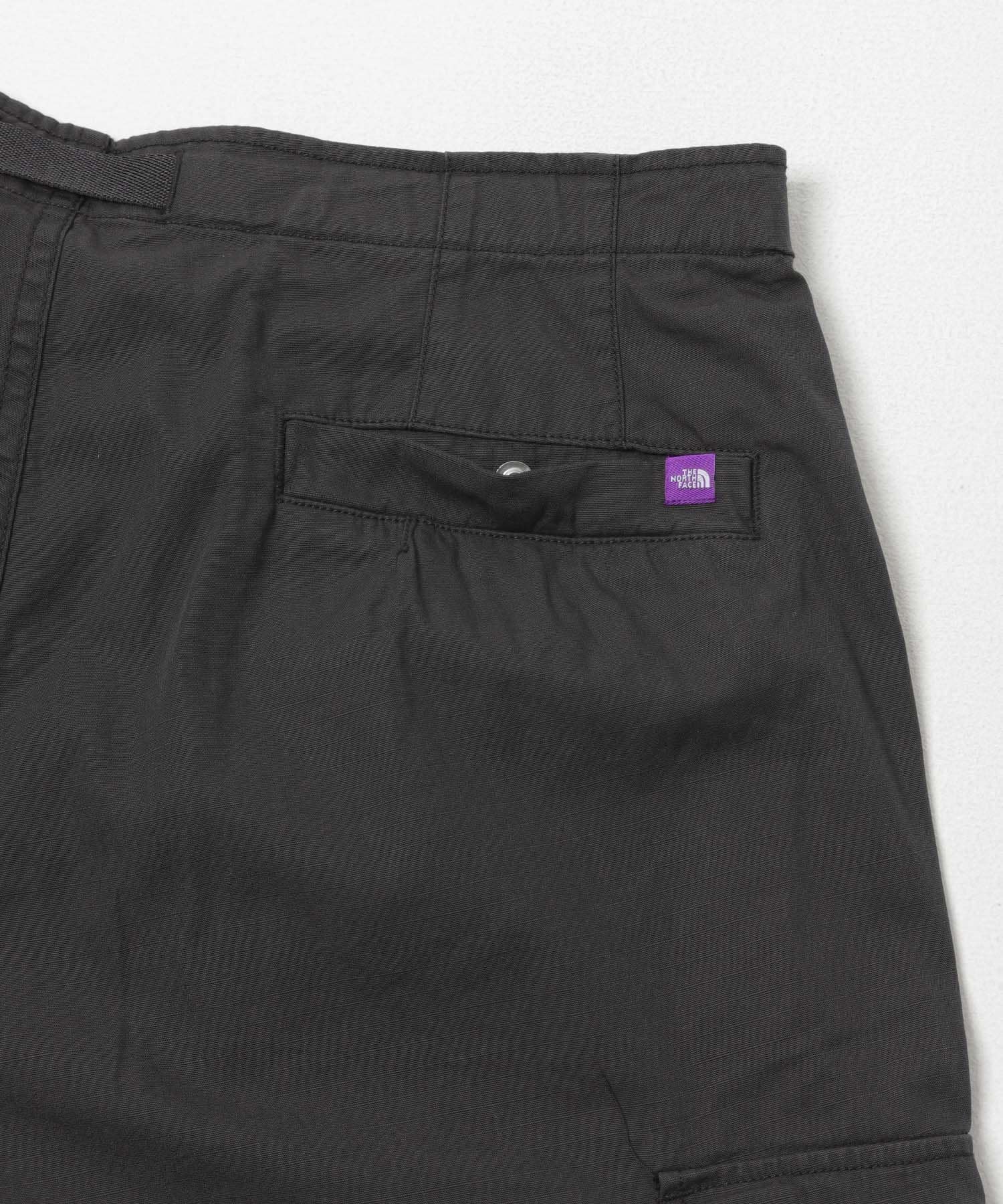 THE NORTH FACE PURPLE LABEL　RIPSTOP FLD CARGO SHORTS BLACK(K) 30