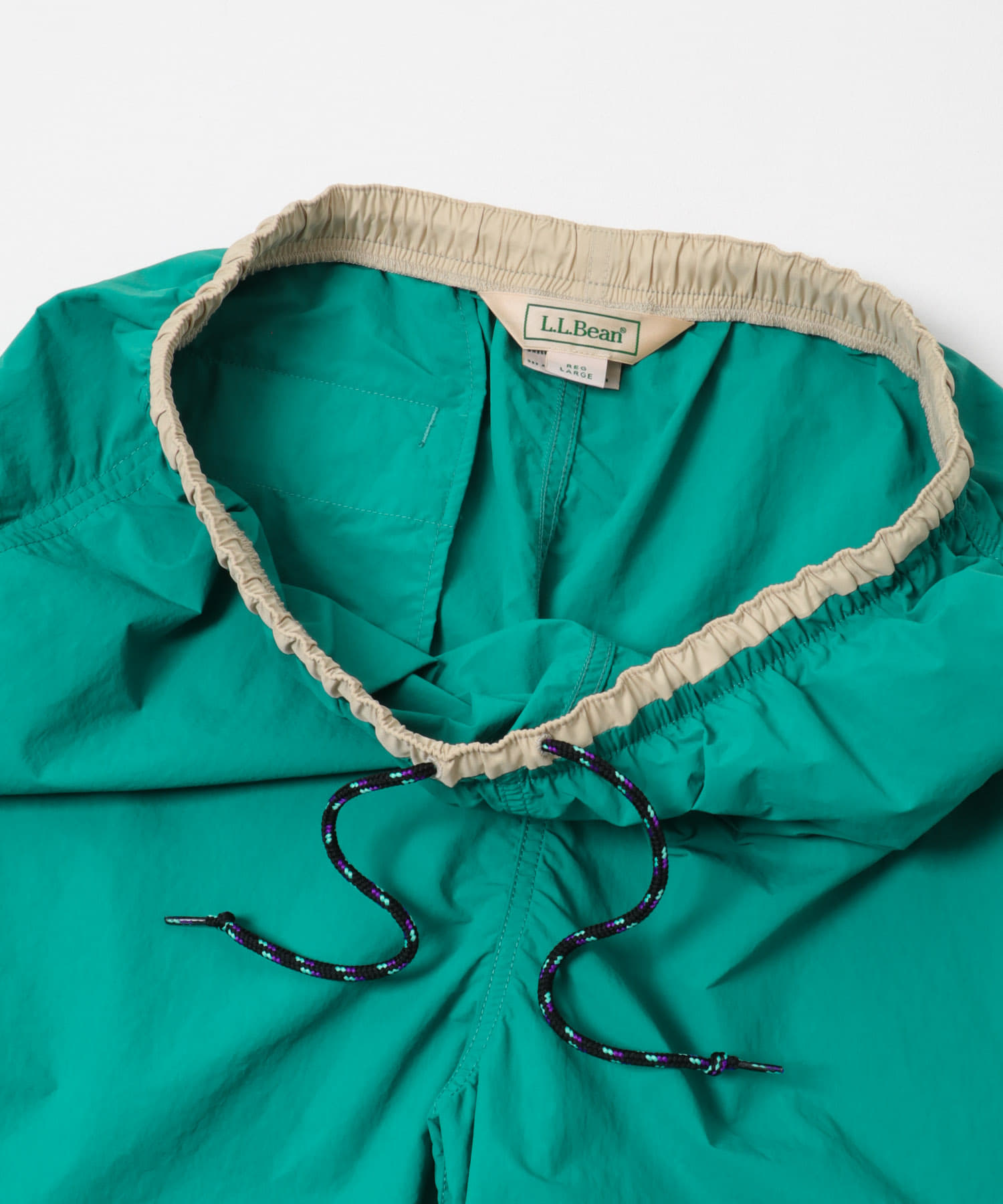 L.L.Bean JAPAN EDITION　MILO PULL ON SHORTS GREEN M