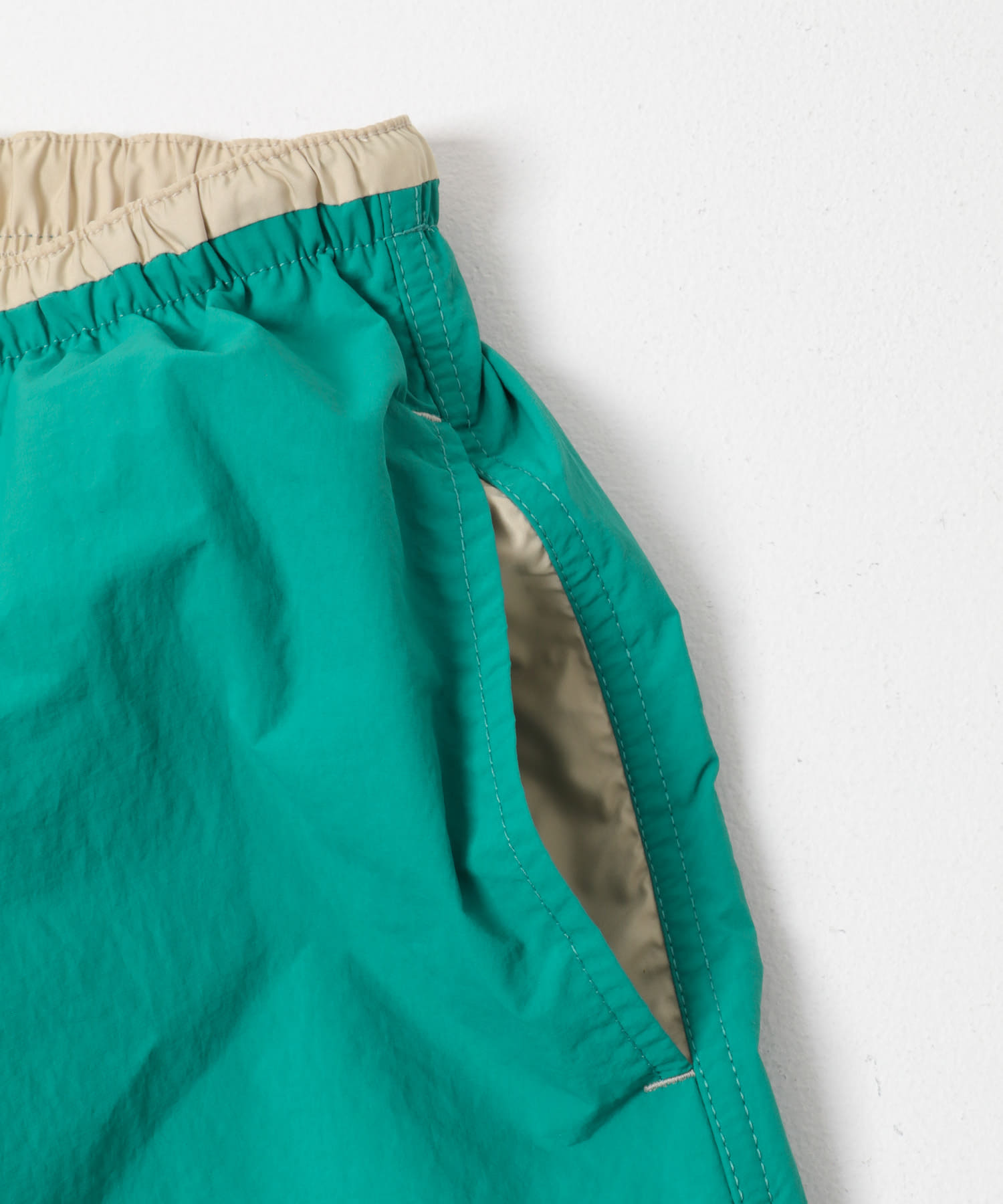 L.L.Bean JAPAN EDITION　MILO PULL ON SHORTS GREEN M
