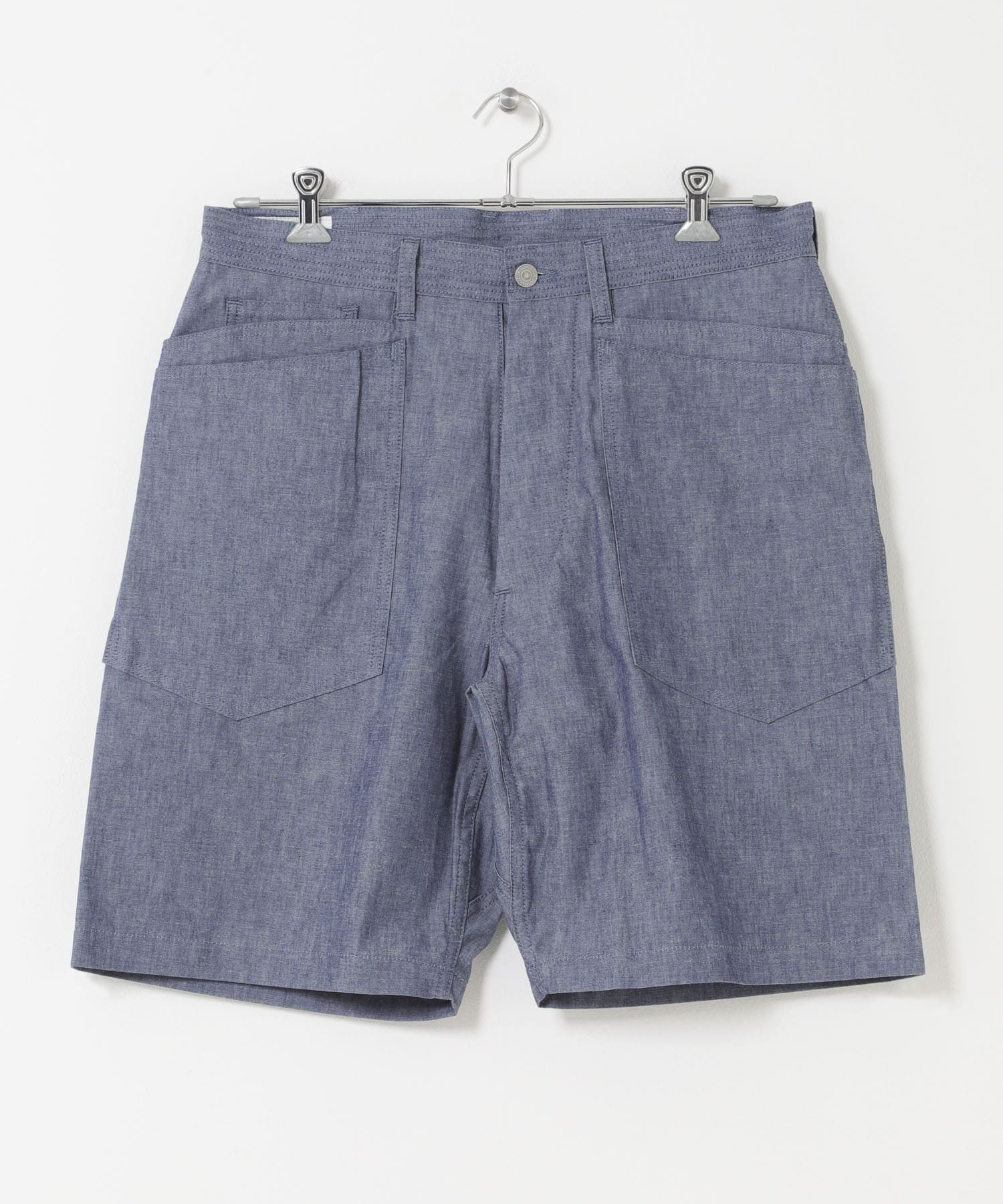 SASSAFRAS　D SCOOP PANTS 1/2 BLUE S