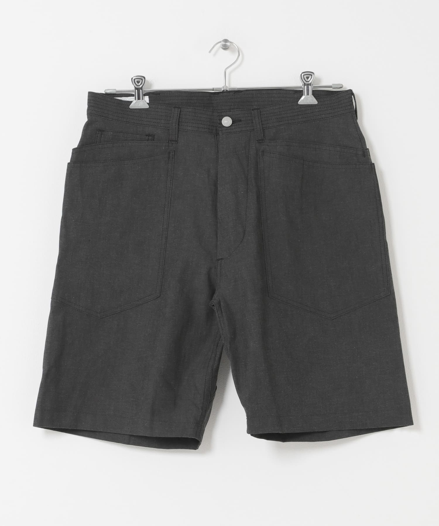 SASSAFRAS　D SCOOP PANTS 1/2 BLACK S