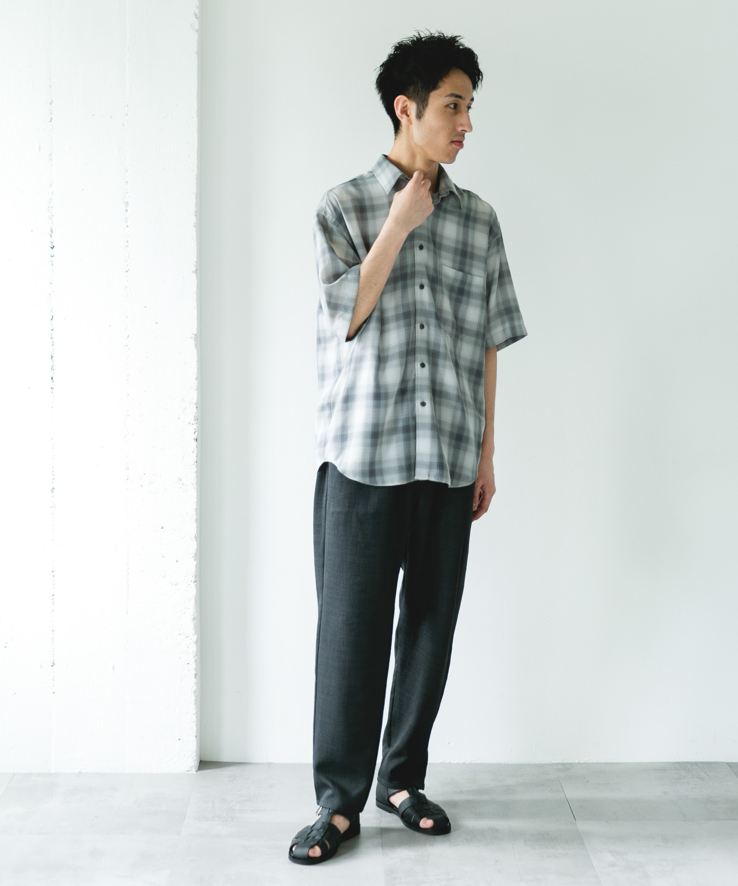 身長：180cm サイズ：Free