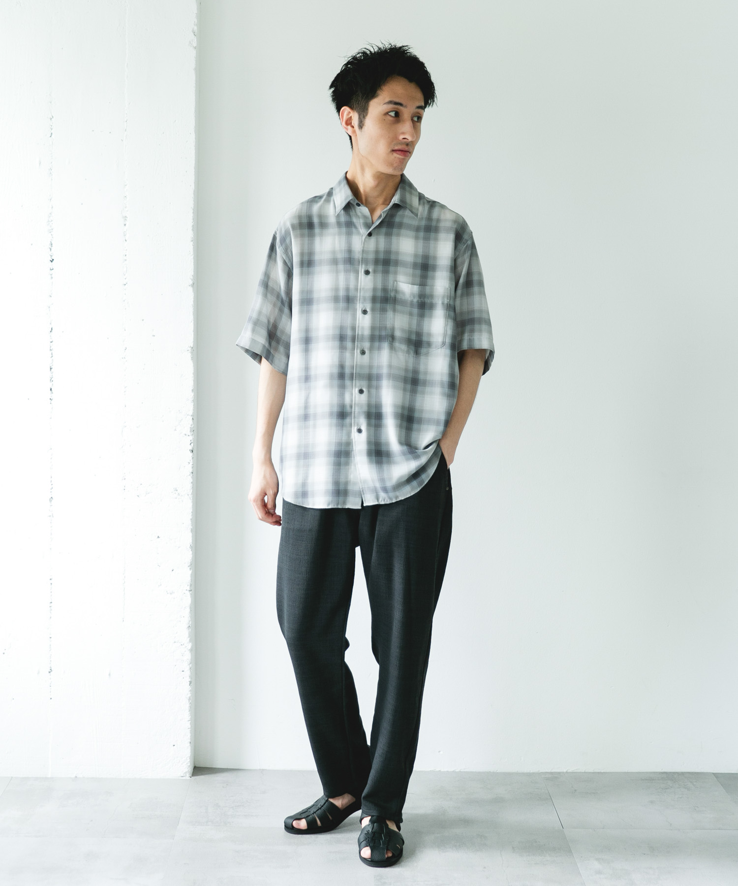 身長：180cm サイズ：Free