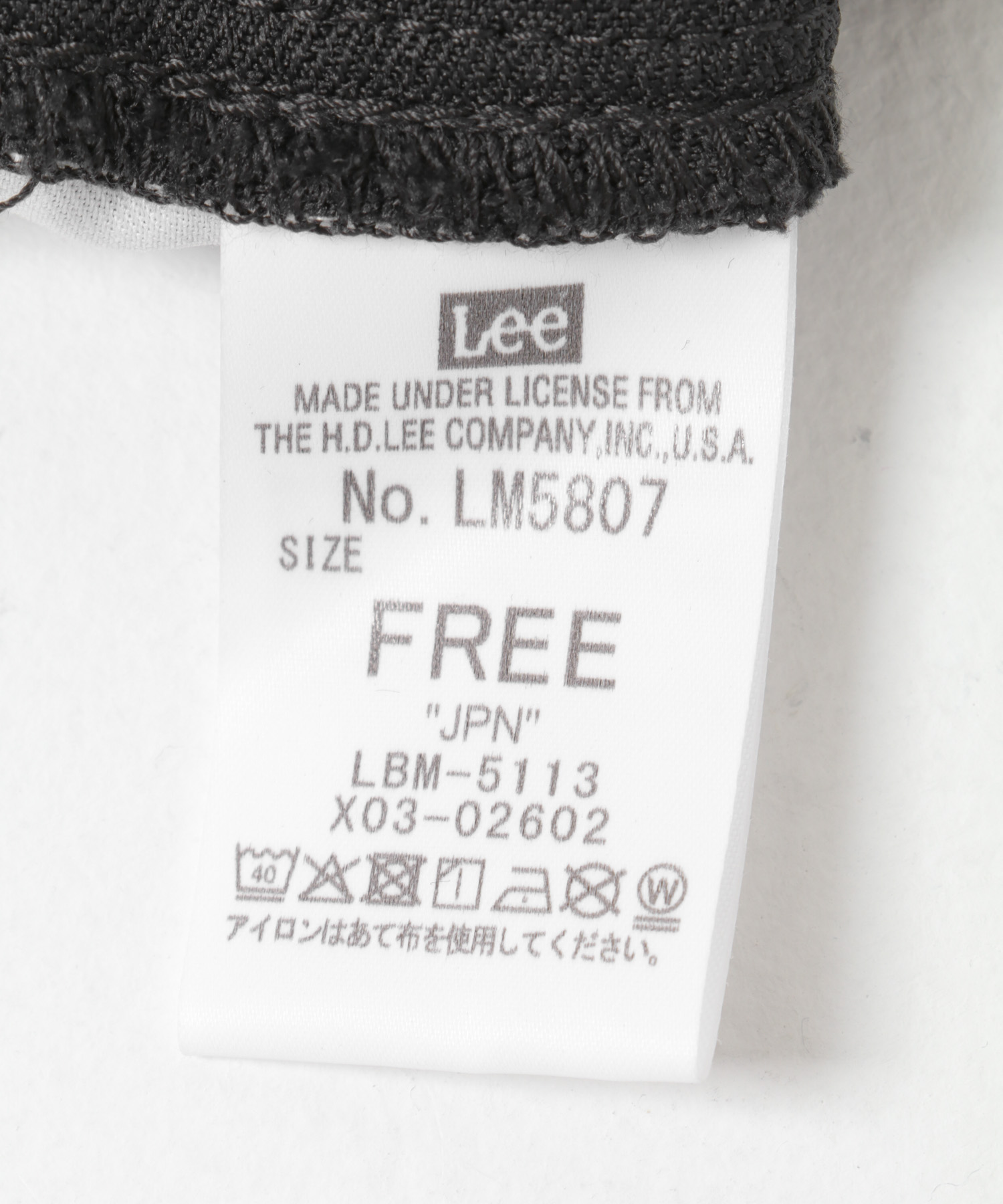 『別注』Lee×DOORS　FLEEASY NARROW スミクロ Free