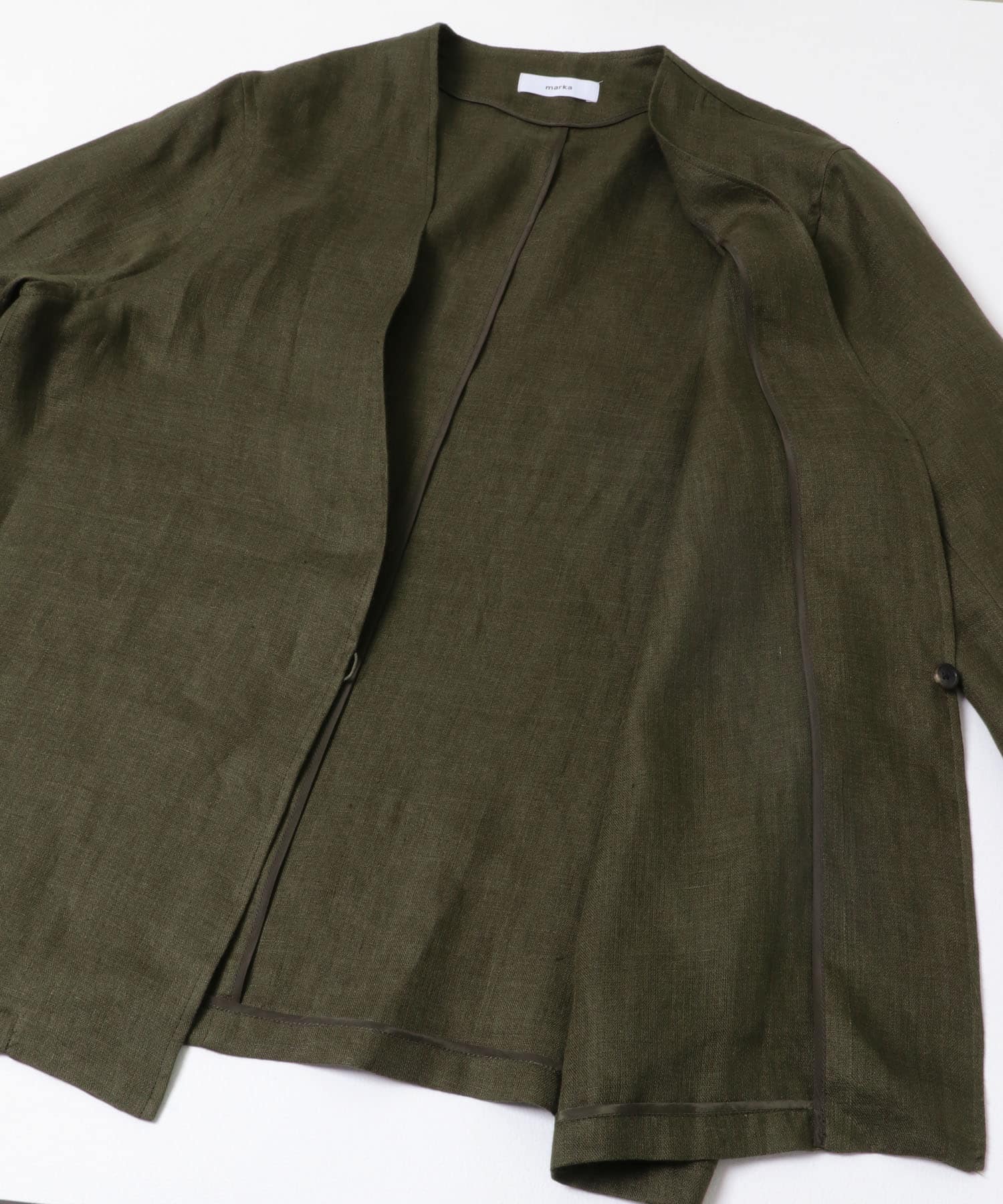 marka　MINIMALIST JACKET OLIVE 1