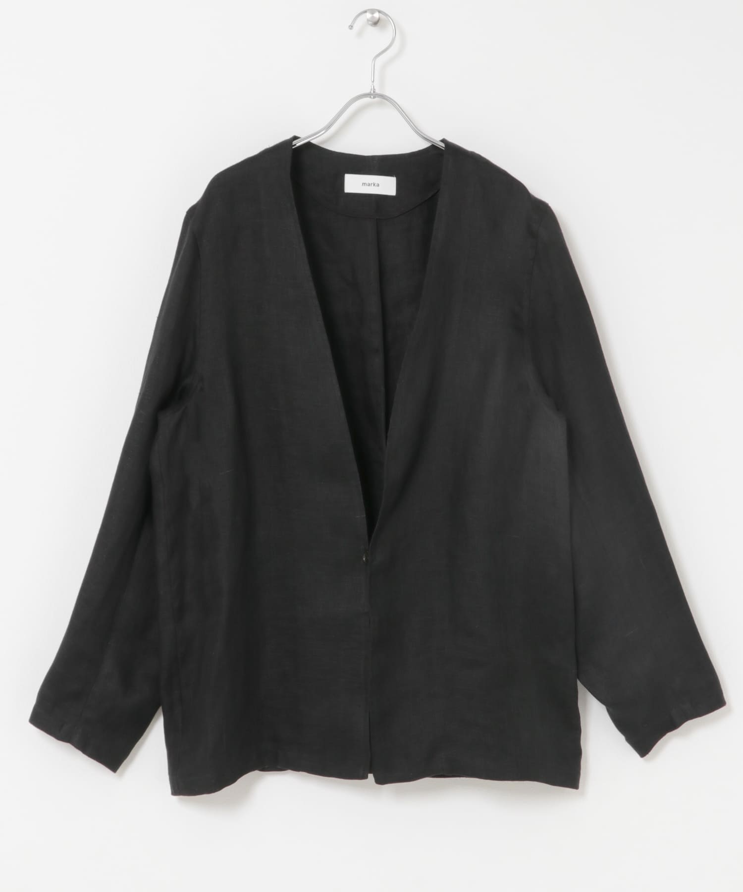 marka　MINIMALIST JACKET BLACK 1