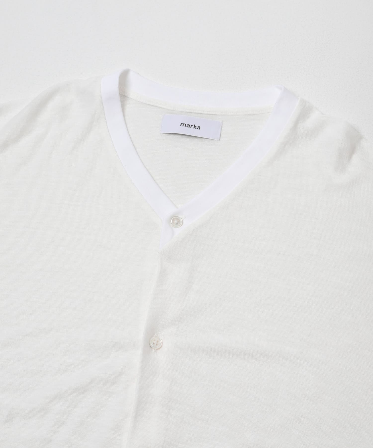 marka　CARDIGAN WHITE 1