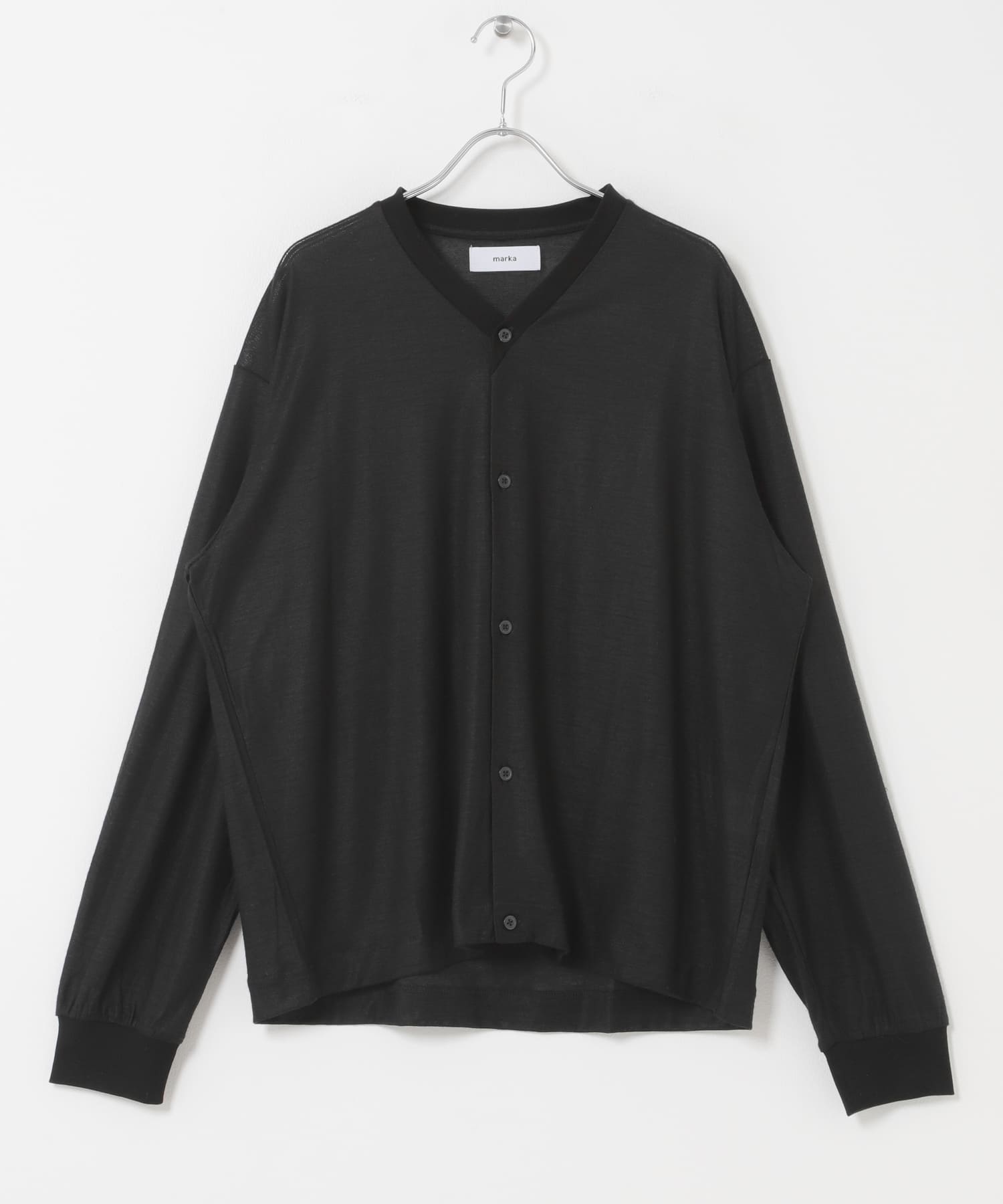 marka　CARDIGAN BLACK 1
