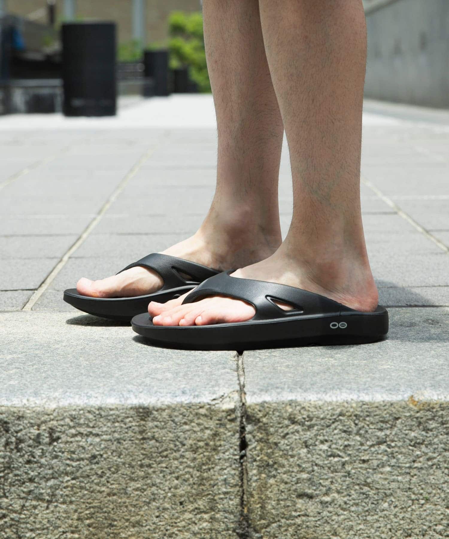 OOFOS　OORIGINAL BLACK 26