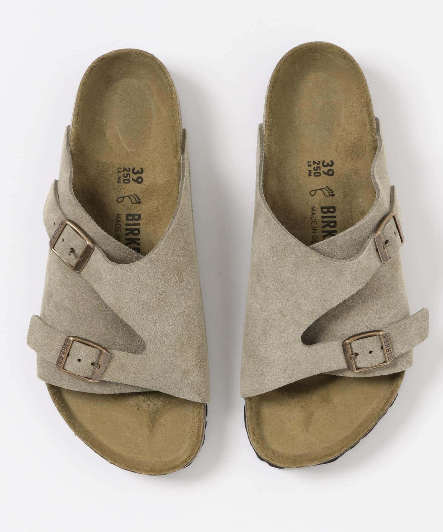 ◾️美品　ビルケンシュトック　チューリッヒ　39 25.0 BIRKENSTOCK ZURICH(REGULAR)(39 TAUPE): シューズ｜URBAN RESEARCH