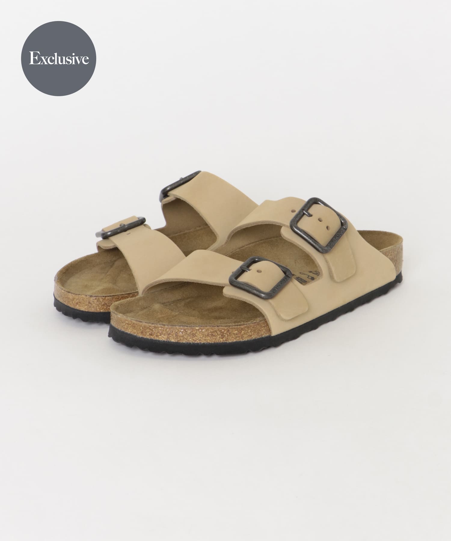 BIRKENSTOCK　EXCLUSIVE ARIZONA WB(REG) SANDCASTLE 39