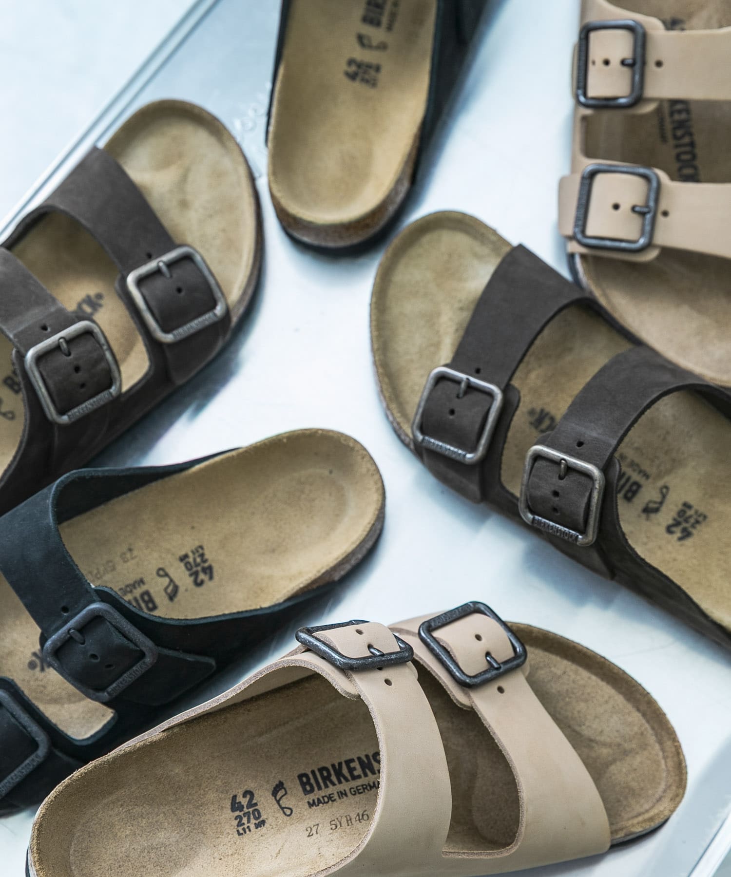 BIRKENSTOCK　EXCLUSIVE ARIZONA WB(REG) SANDCASTLE 39