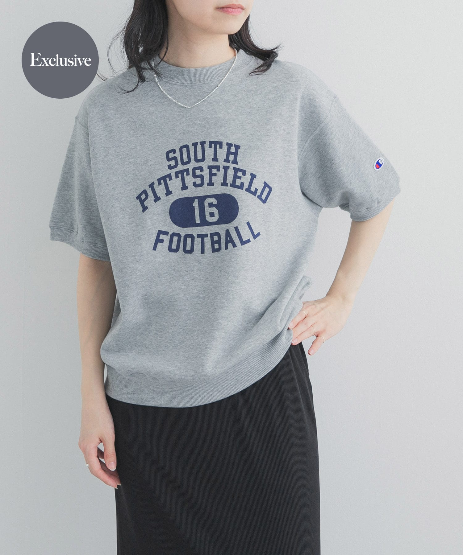 『別注』CHAMPION×DOORS　SWEAT SHORT-SLEEVE SHIRTS