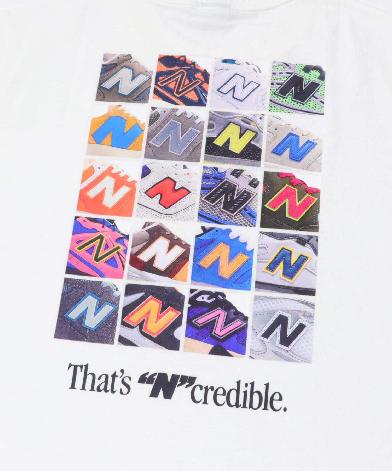 NEW BALANCE　NコラージュTシャツ SST S